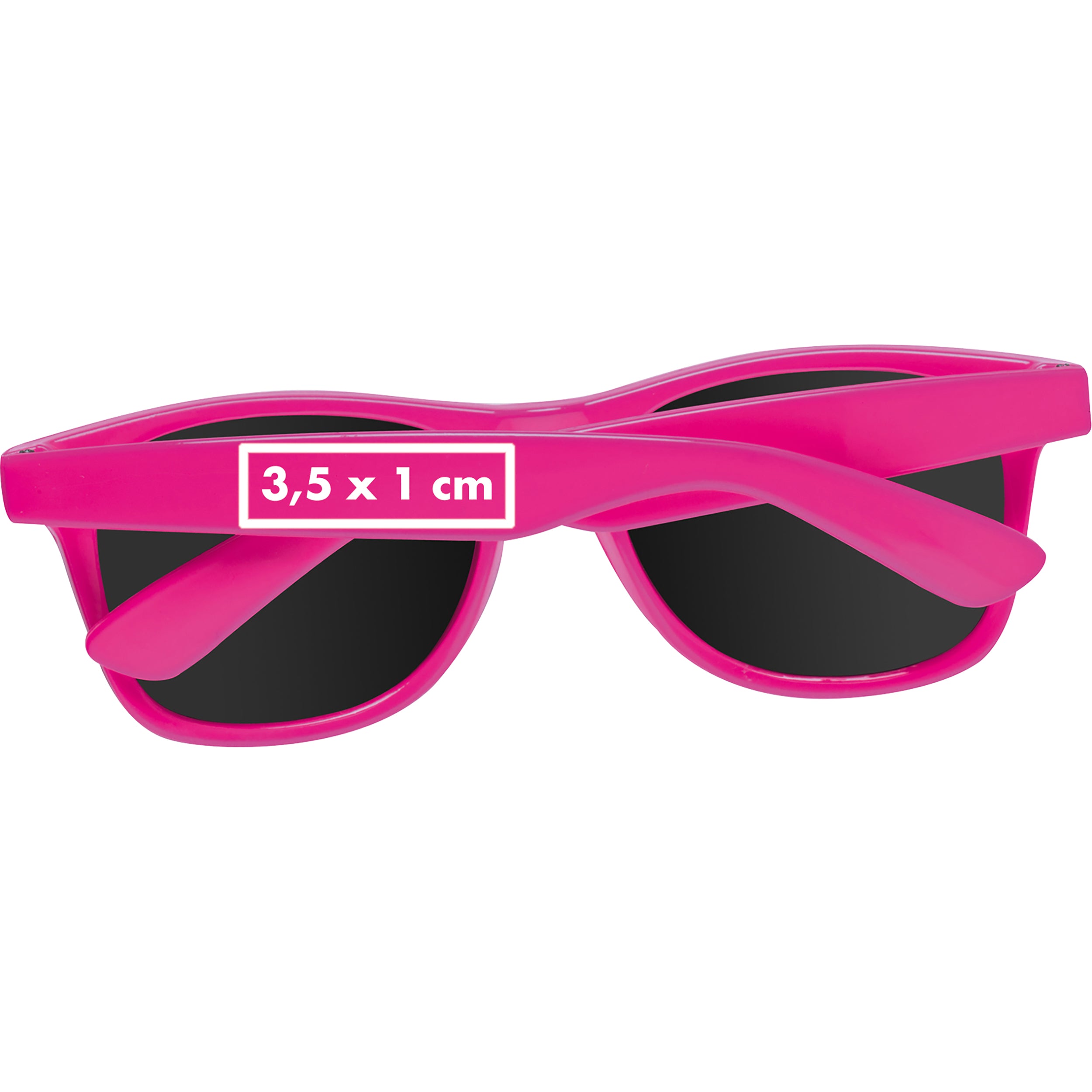 Sonnenbrille aus Kunststoff im Nerdlook, UV 400 Schutz GIANNA