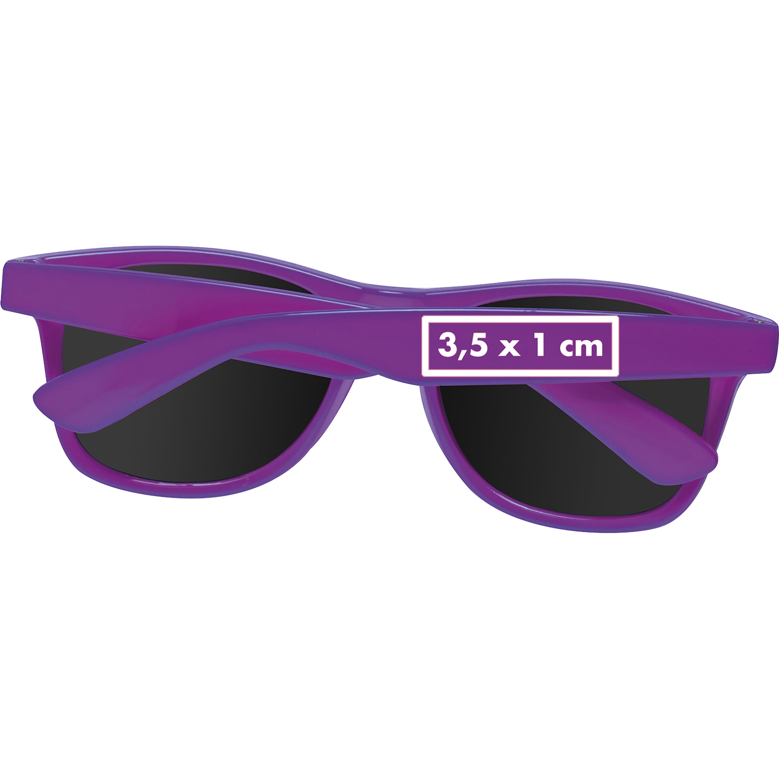 Sonnenbrille aus Kunststoff im Nerdlook, UV 400 Schutz GIANNA