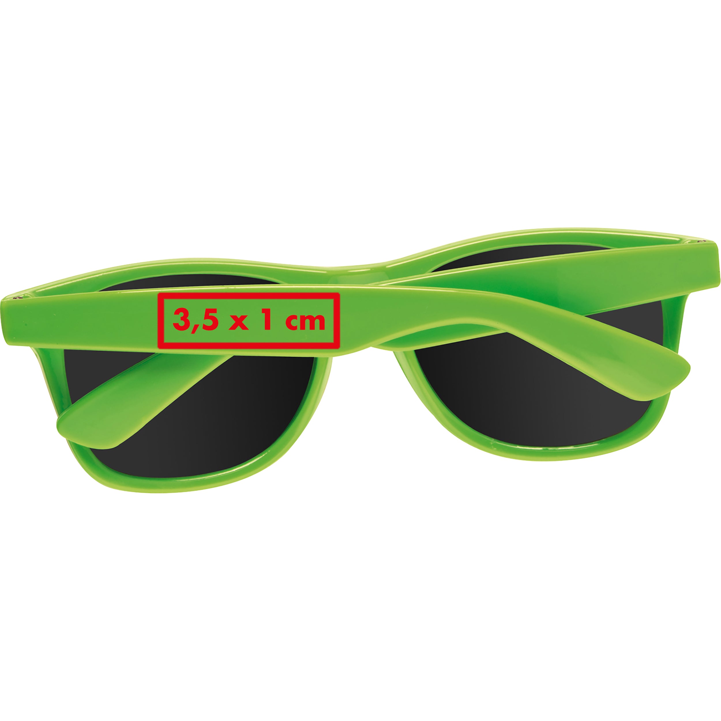 Sonnenbrille aus Kunststoff im Nerdlook, UV 400 Schutz GIANNA