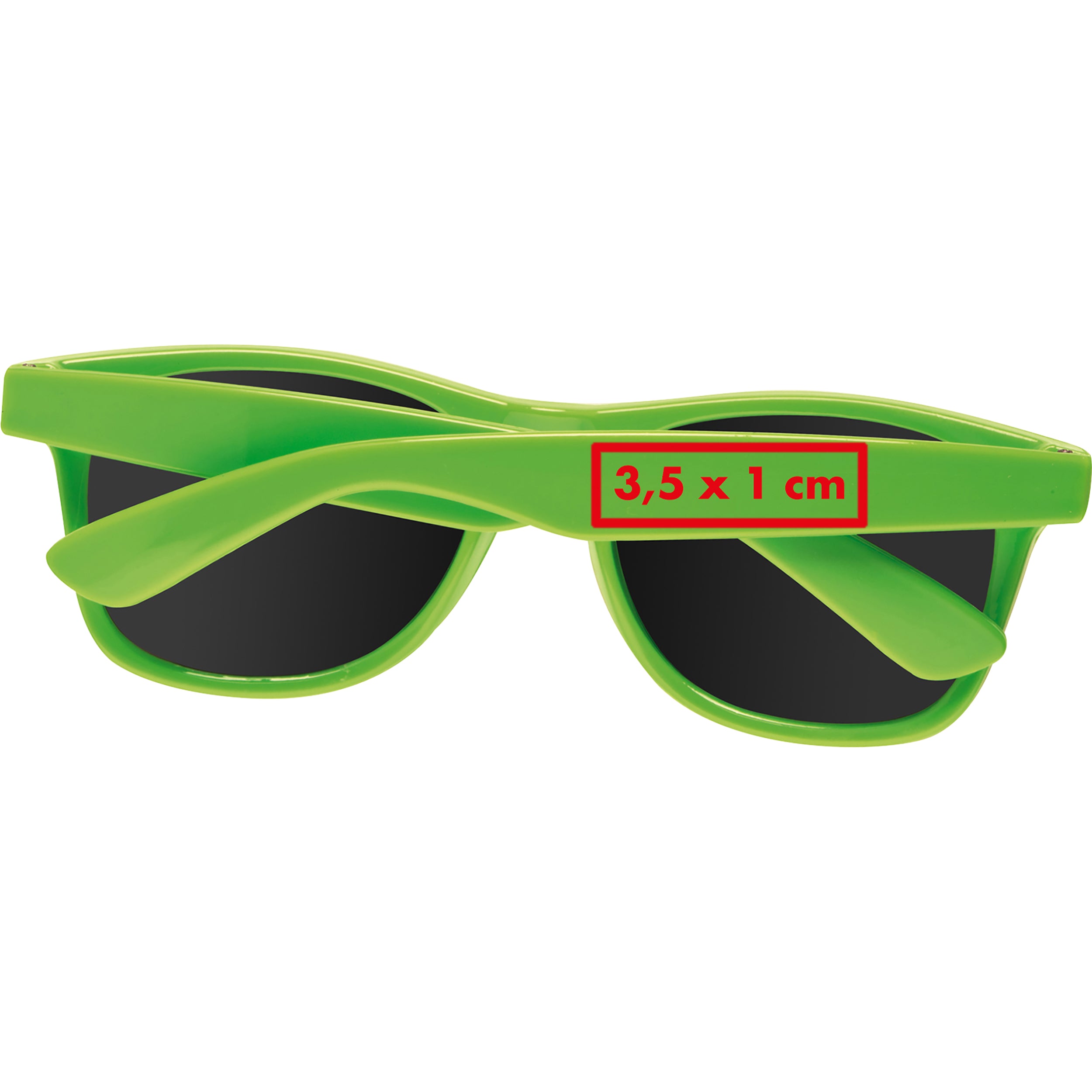 Sonnenbrille aus Kunststoff im Nerdlook, UV 400 Schutz GIANNA