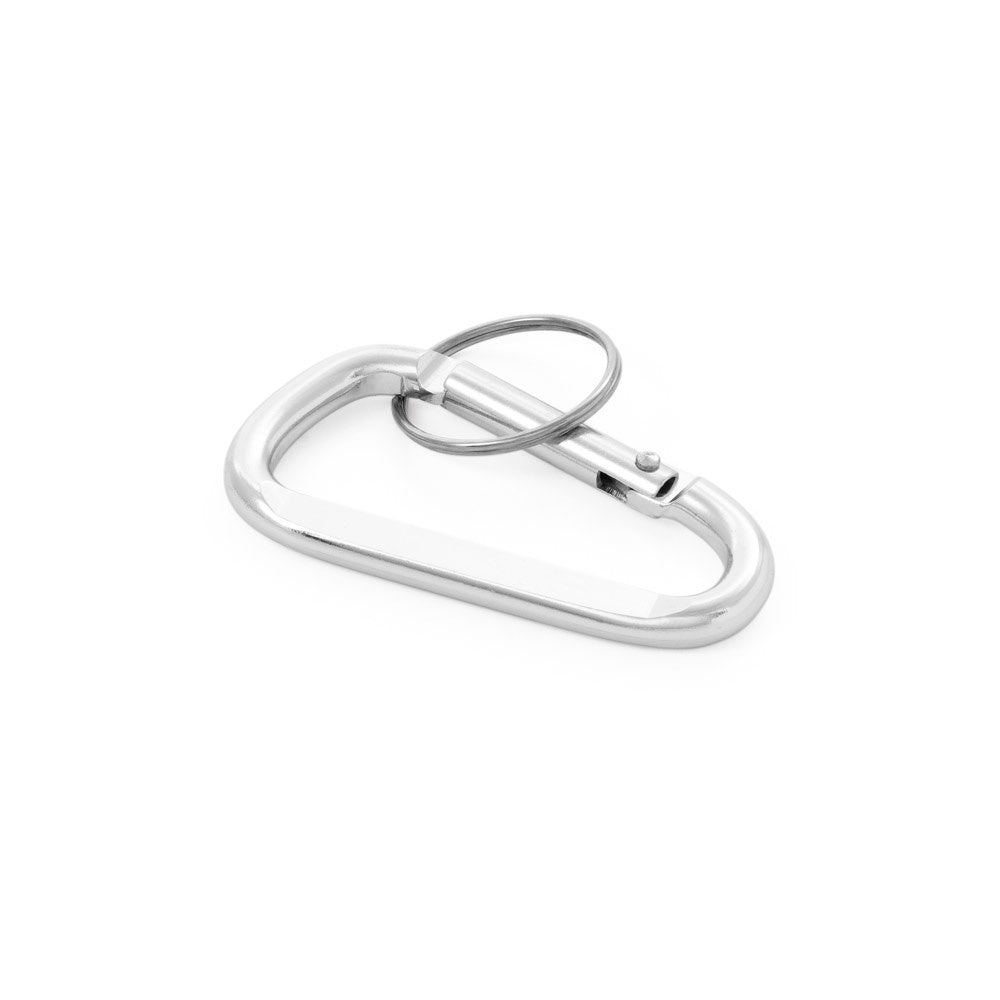MATTHEW. Karabinerclip aus Aluminium mit Schlüsselring – zusätzliche Ansicht
