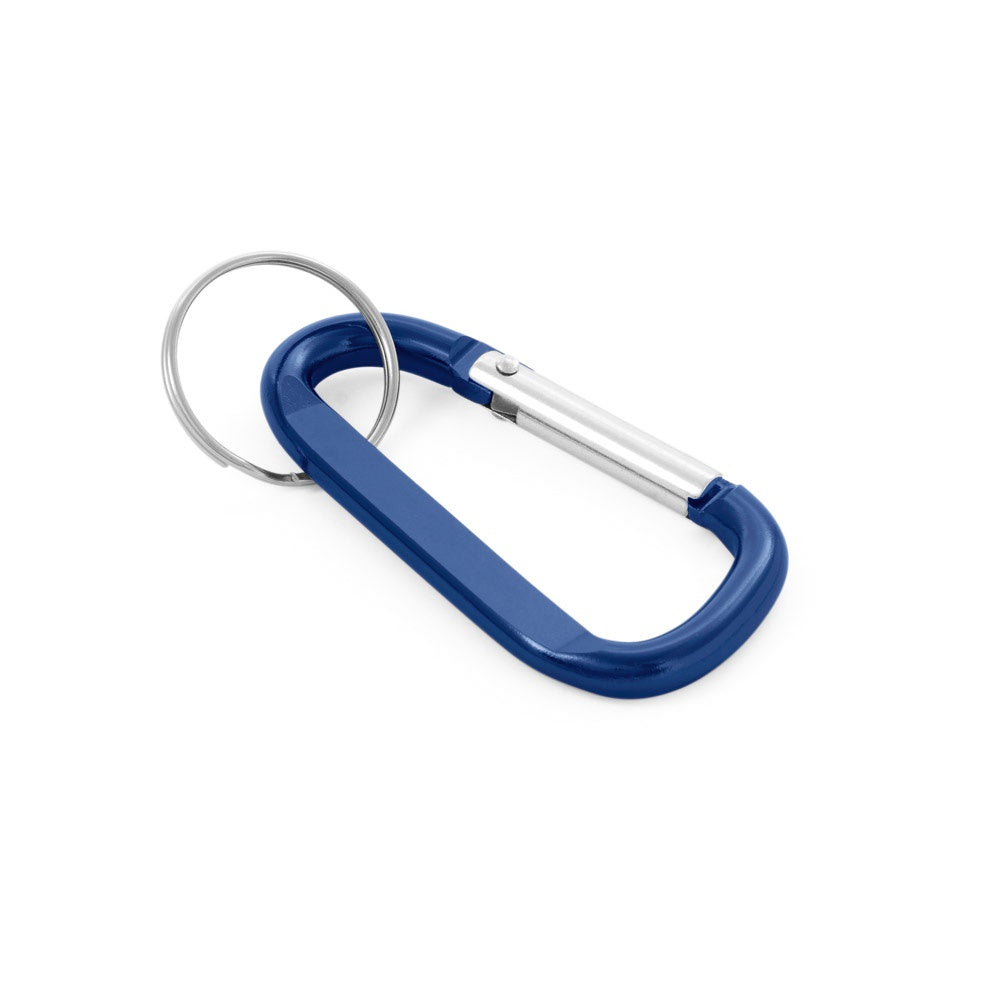 MATTHEW. Karabinerclip aus Aluminium mit Schlüsselring – zusätzliche Ansicht