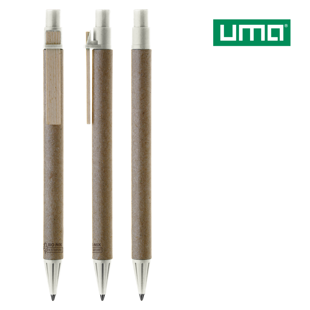 UMA PAPER PEN Druckkugelschreiber – Beige