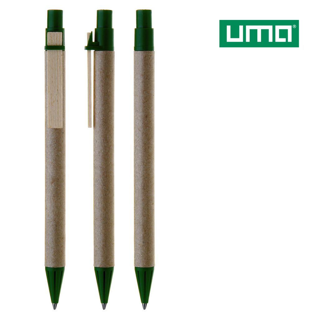 UMA PAPER PEN Druckkugelschreiber – Grün