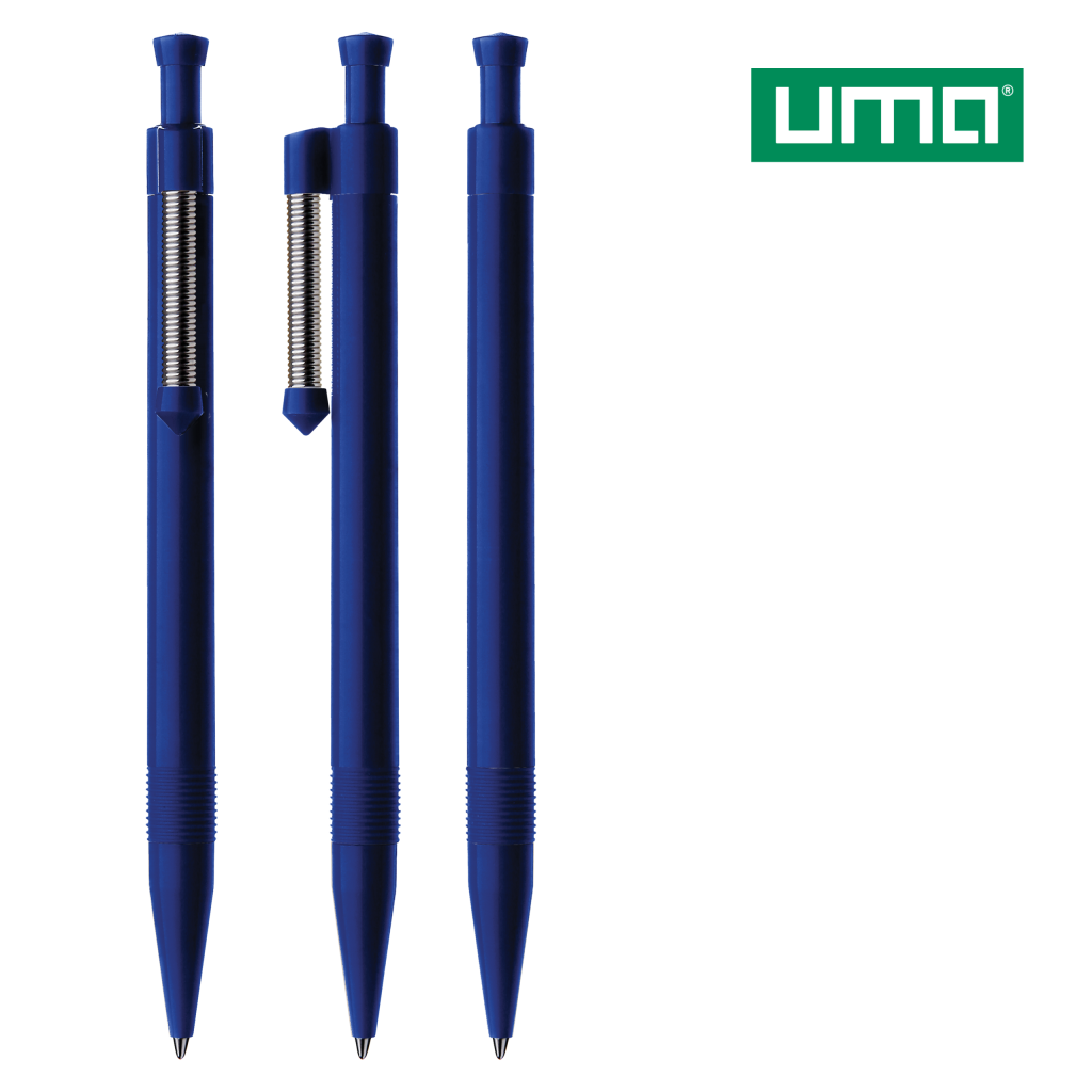 UMA FLEXI Druckkugelschreiber – Mittelblau