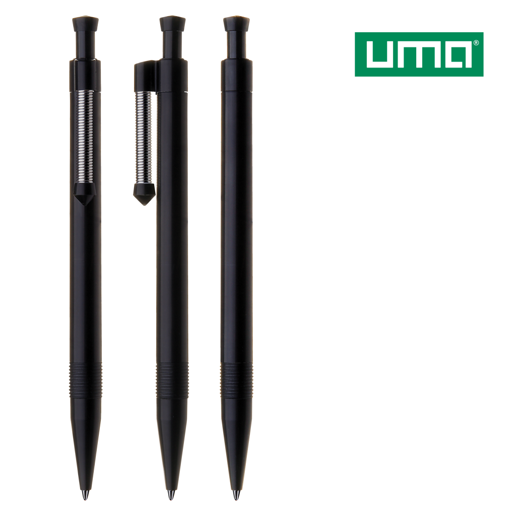 UMA FLEXI Druckkugelschreiber – Schwarz