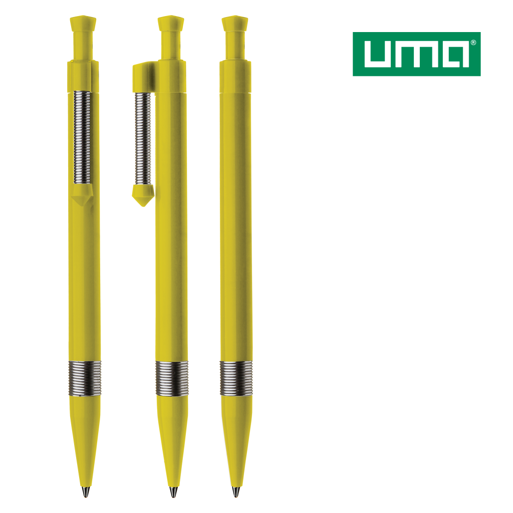 UMA FLEXI M Druckkugelschreiber – Gelb