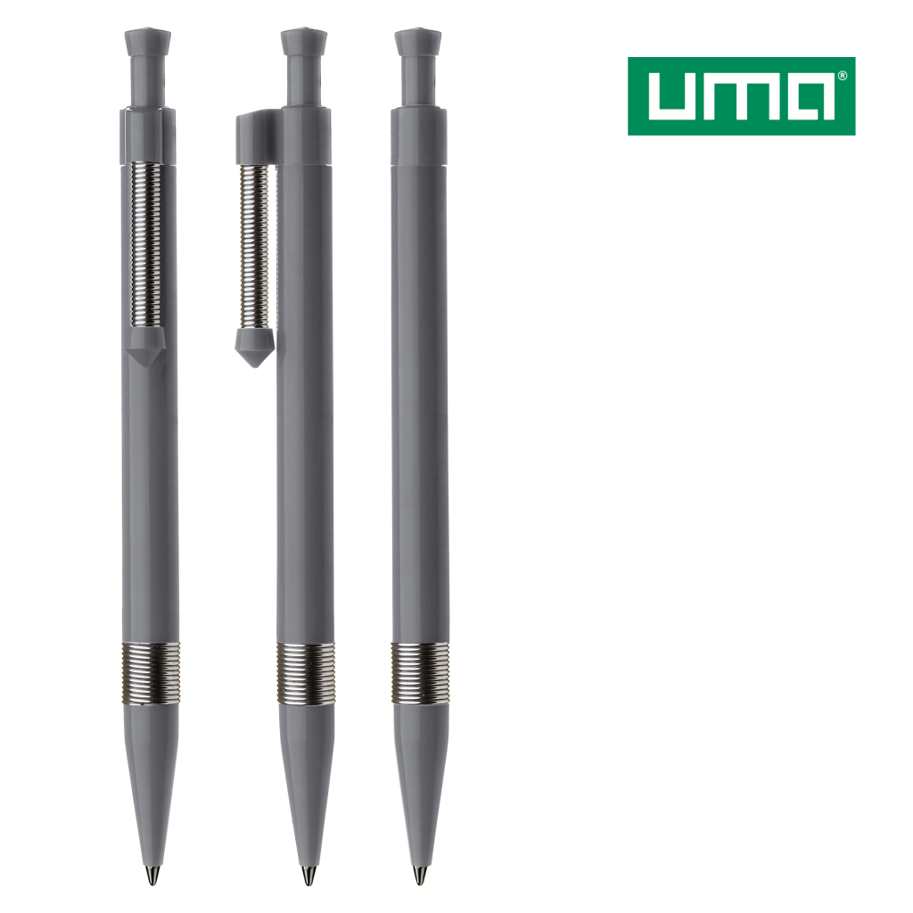 UMA FLEXI M Druckkugelschreiber – Grau