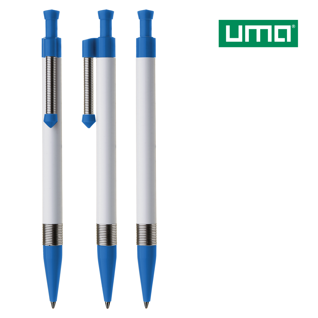 UMA FLEXI M Druckkugelschreiber – Hellblau