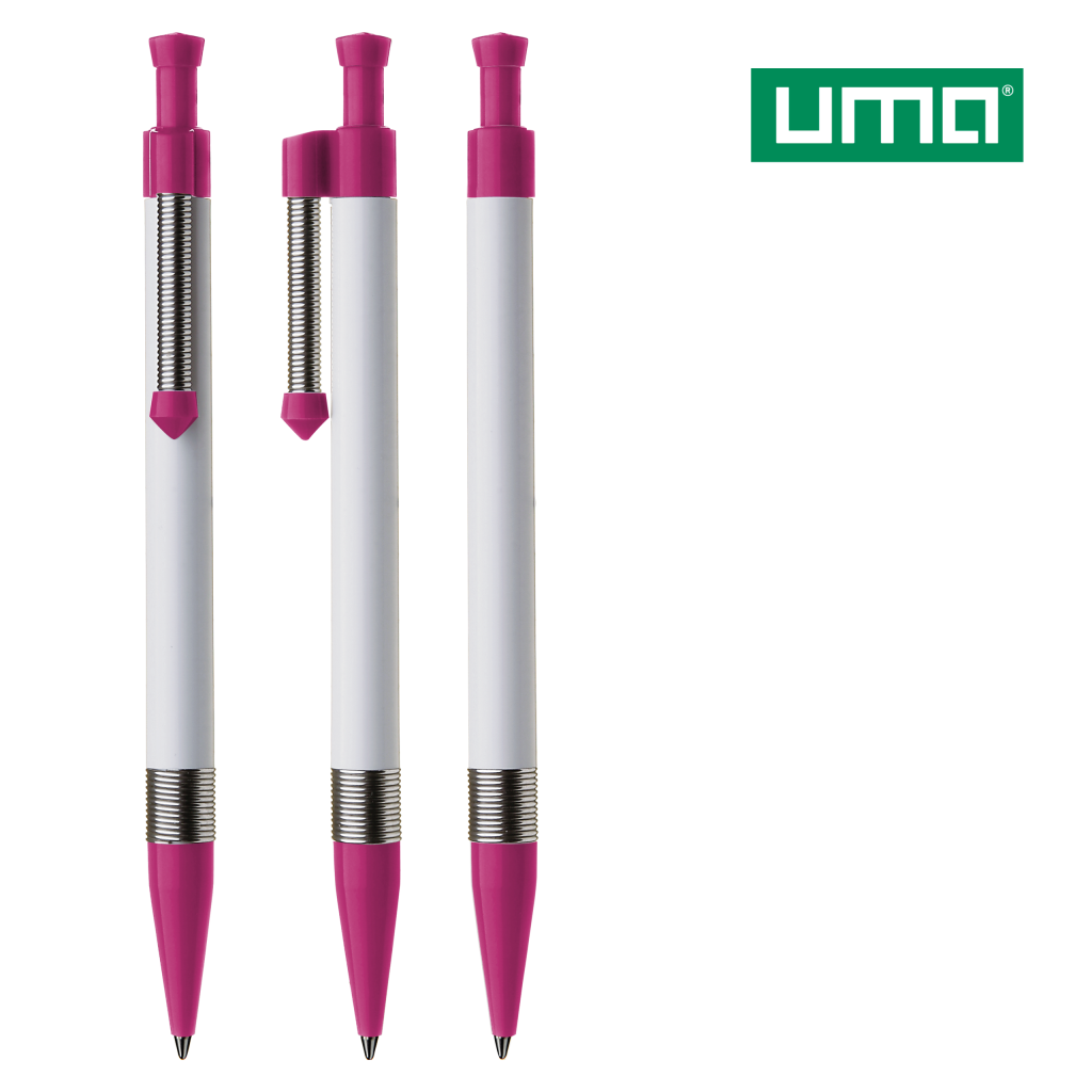 UMA FLEXI M Druckkugelschreiber – Magenta