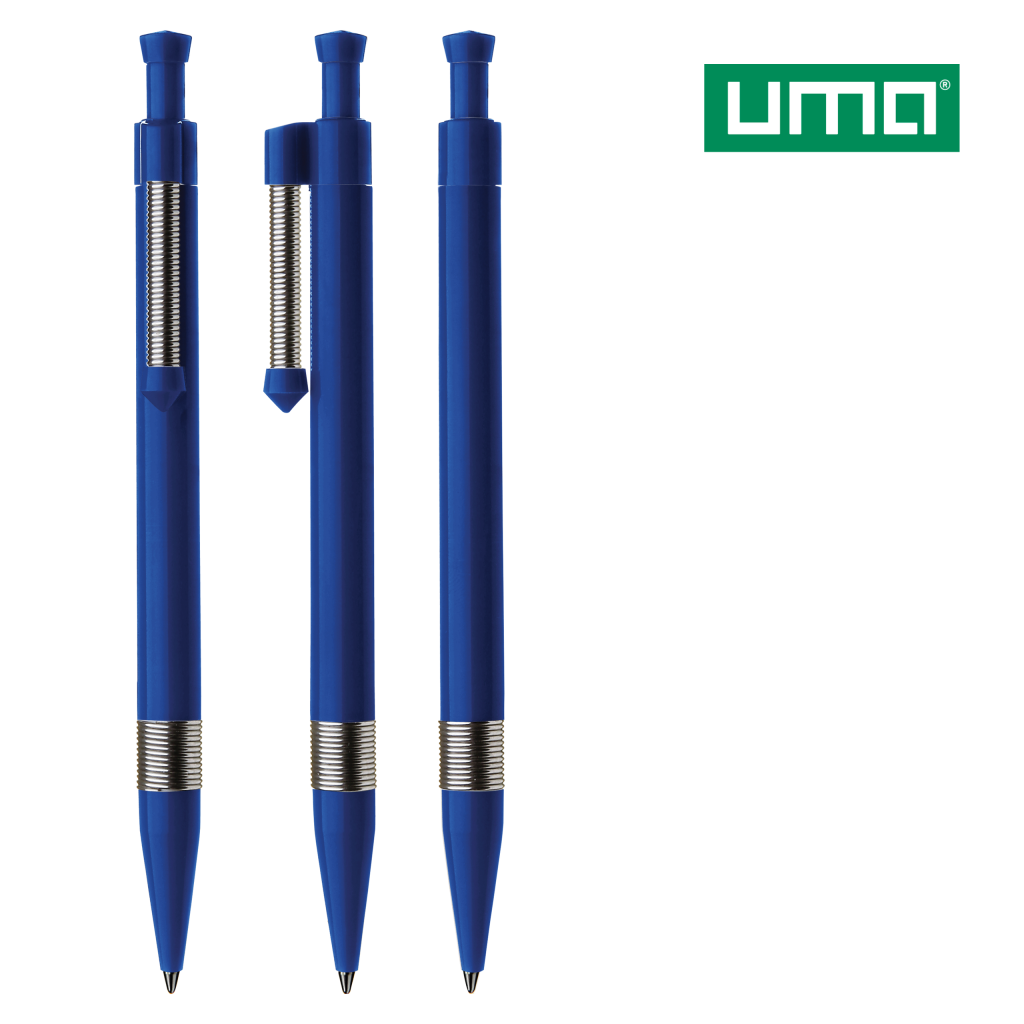 UMA FLEXI M Druckkugelschreiber – Mittelblau