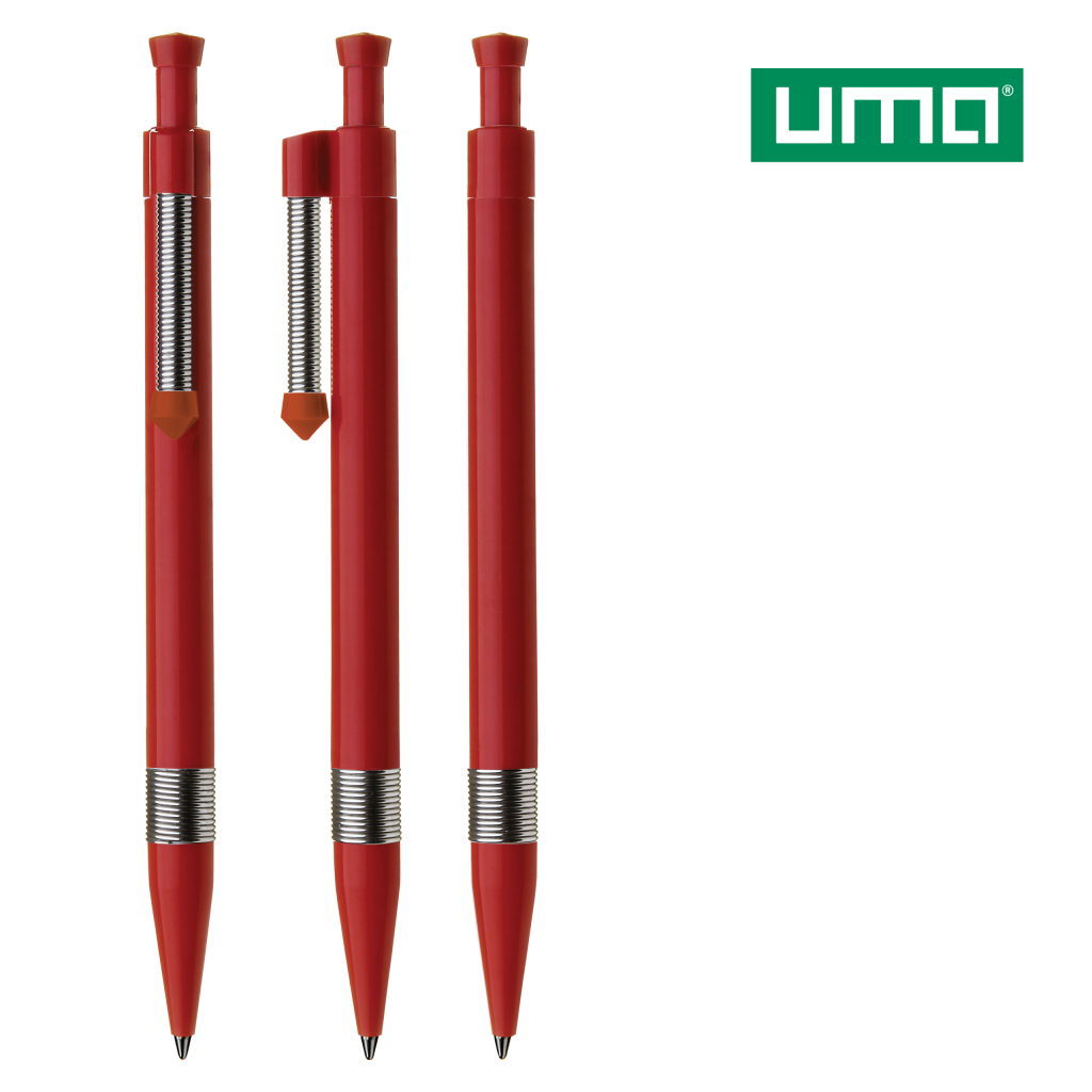 UMA FLEXI M Druckkugelschreiber – Rot