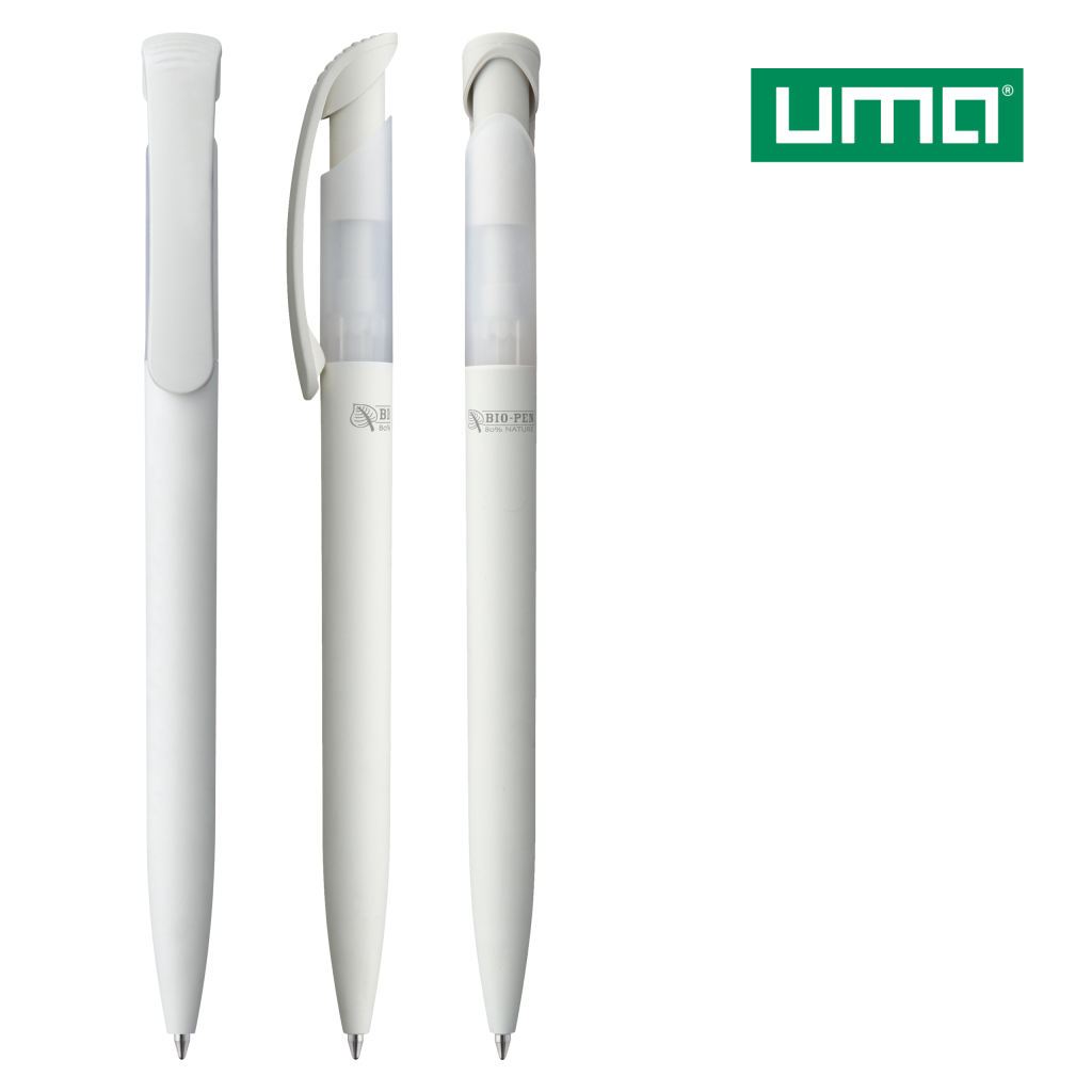 UMA BIO PEN Druckkugelschreiber – Klar