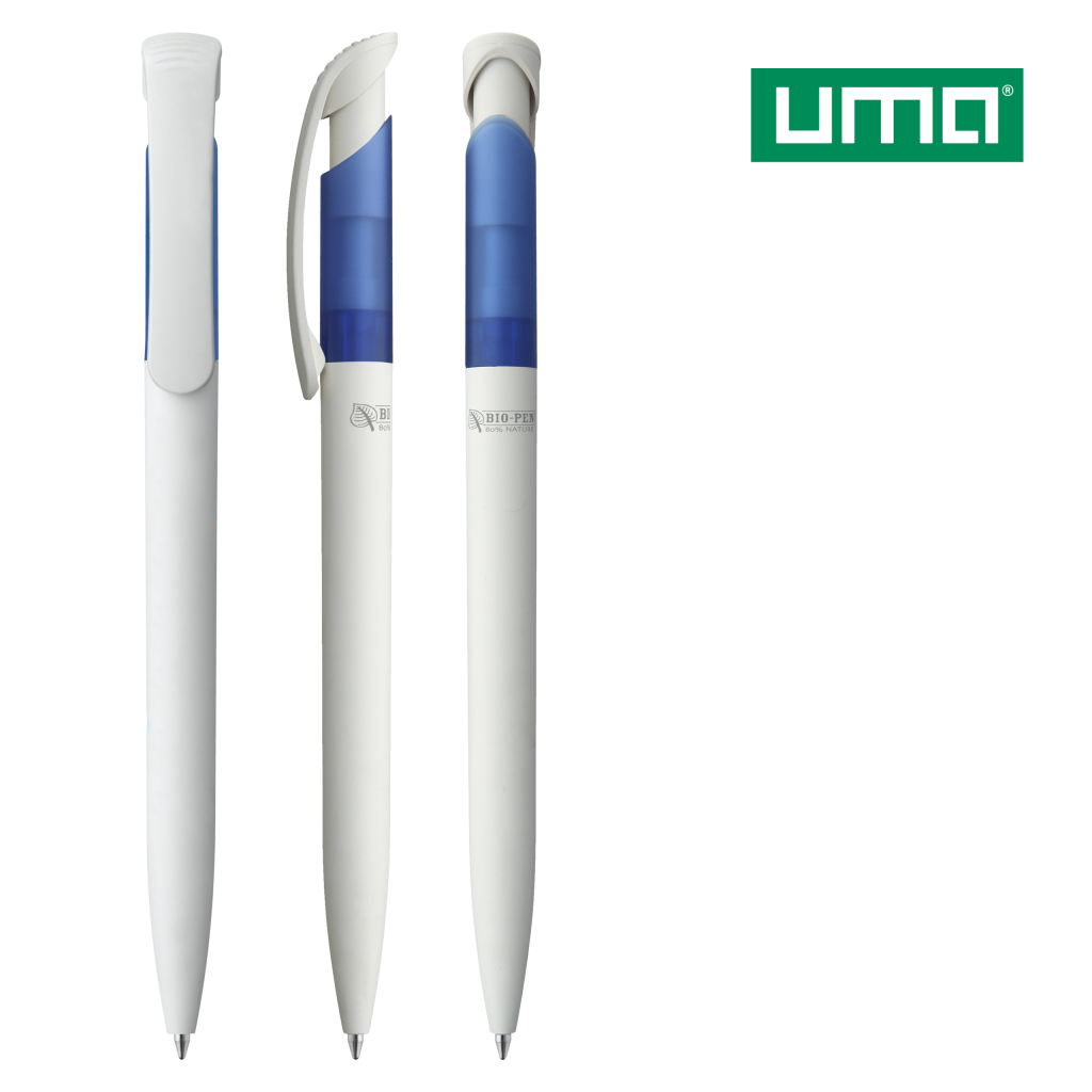 UMA BIO PEN Druckkugelschreiber – Mittelblau