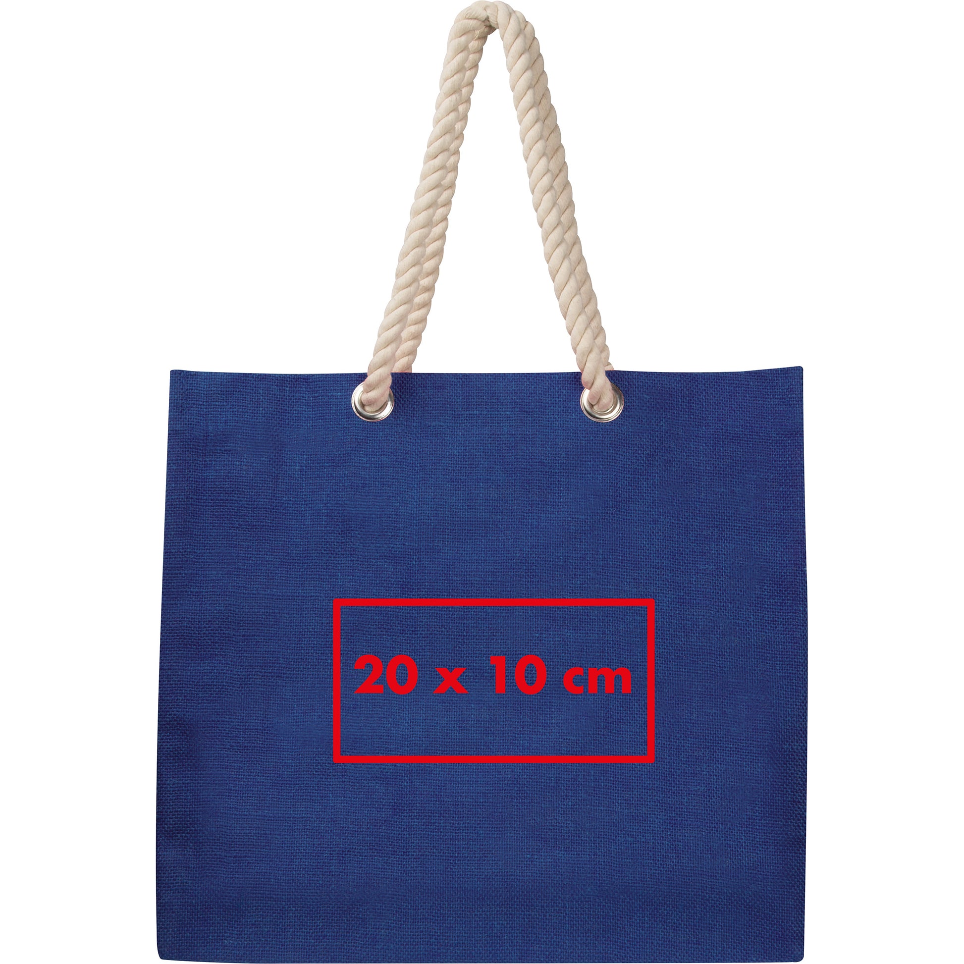 Jutetasche mit Kordelgriffen MILDRED