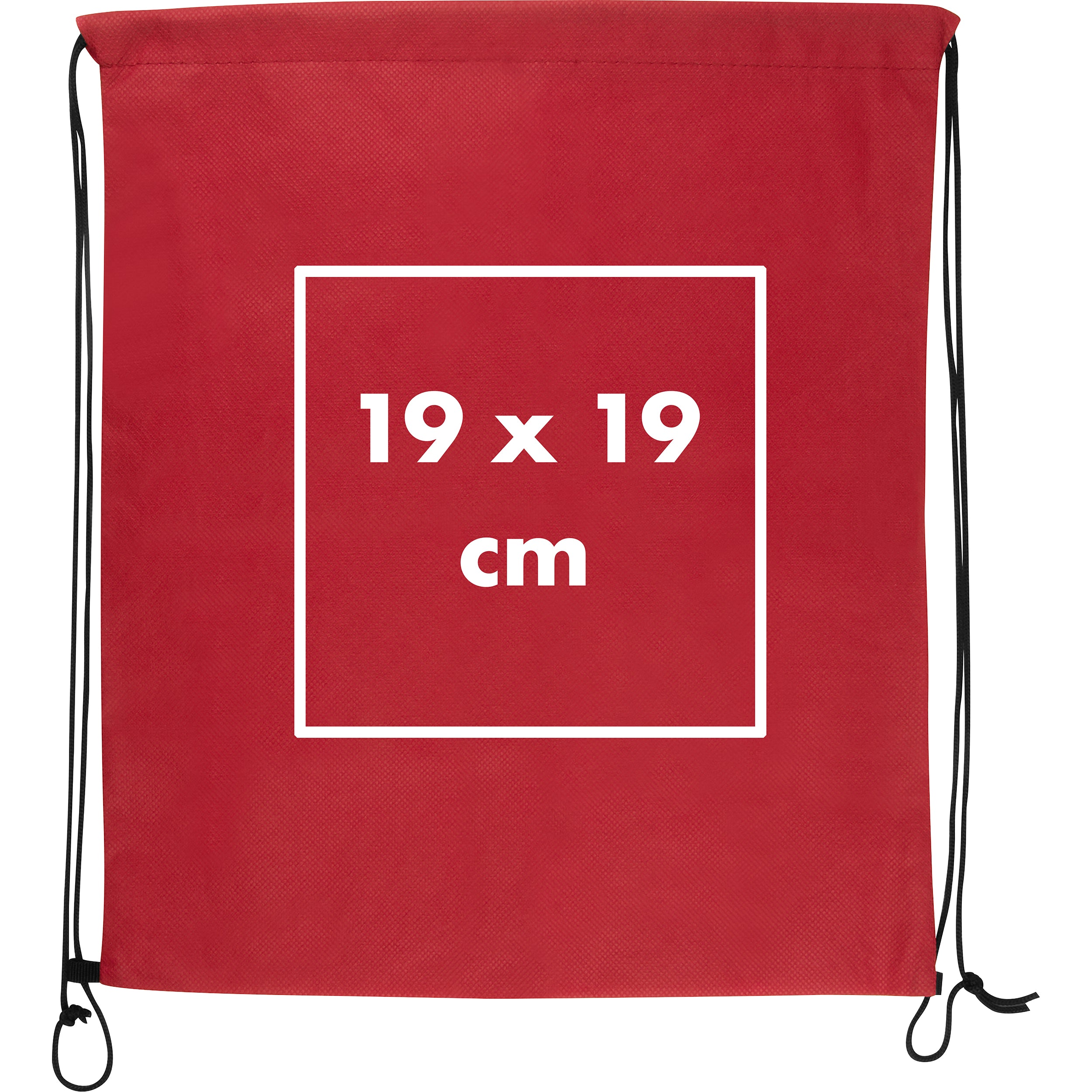 Gymbag aus Non Woven mit Weihnachtsmotiv LIVIA