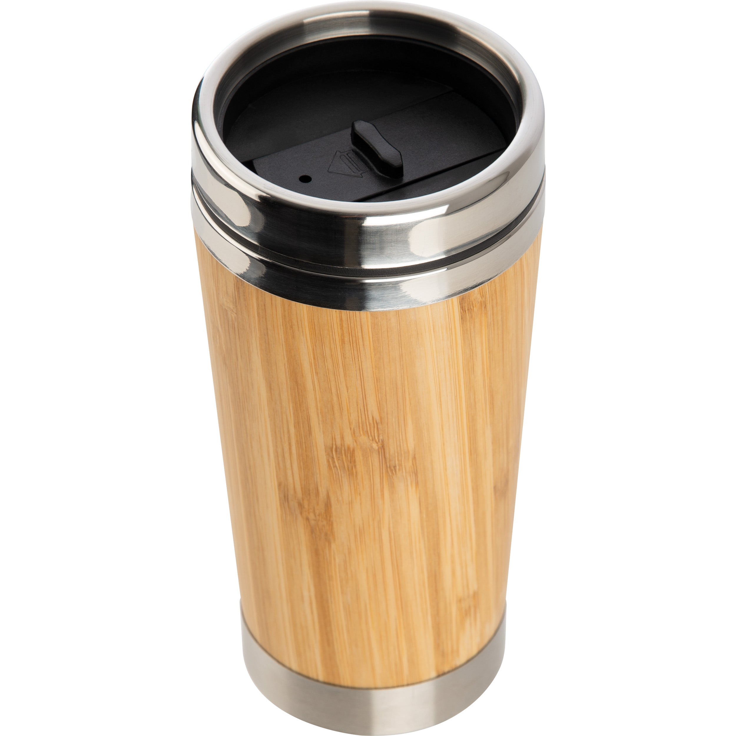 Edelstahlbecher mit Bambusummantelung, 400 ml CHRISTOPH