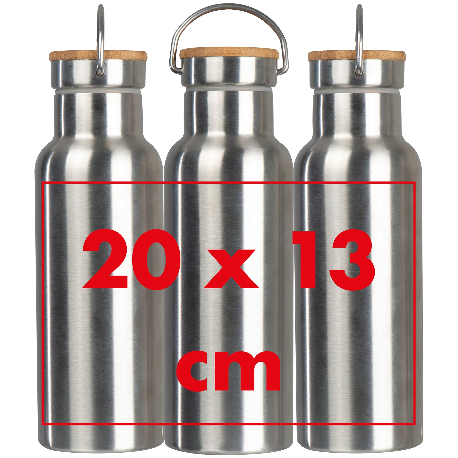 Vakuum Isolierflasche aus Edelstahl, 500 ml EDOARDO