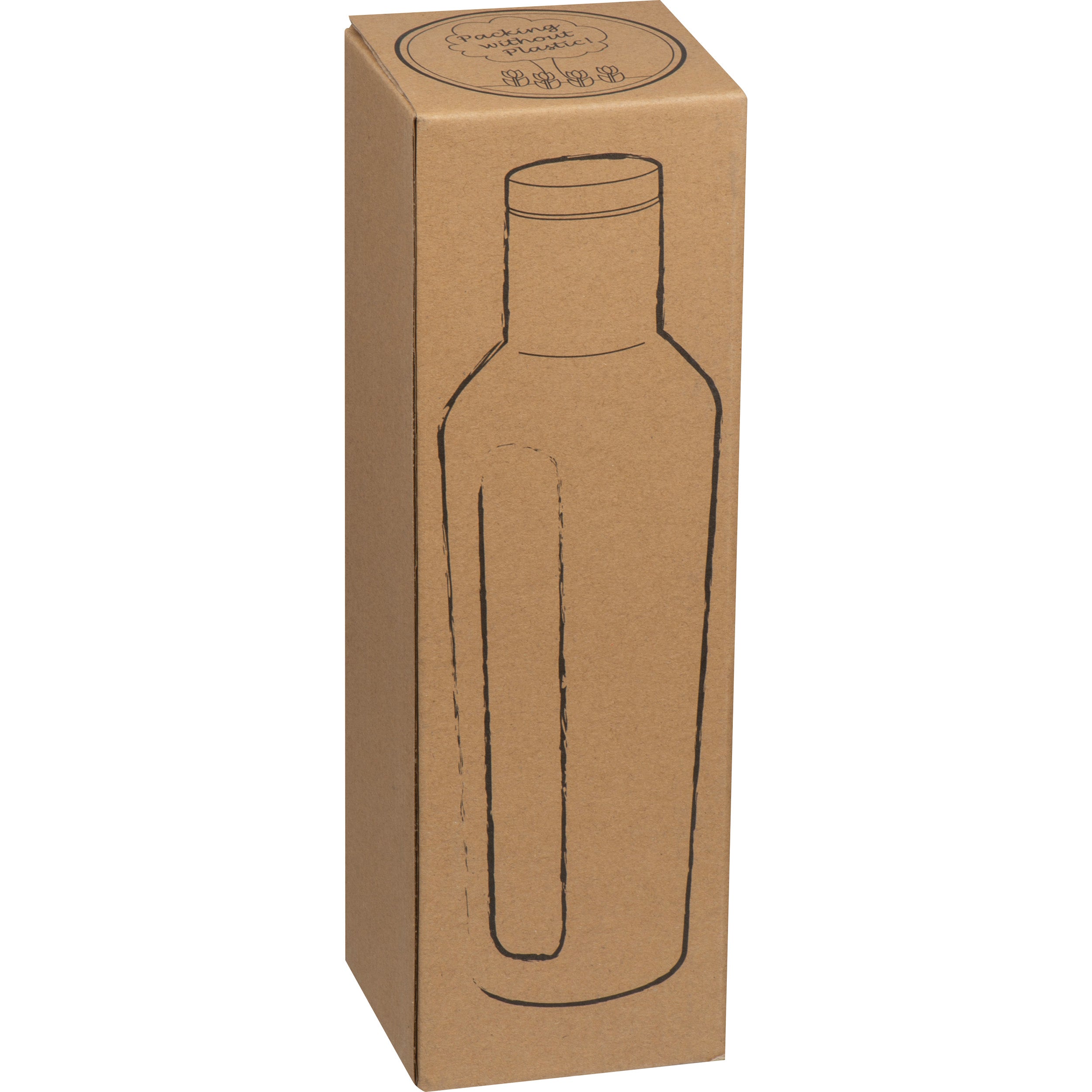 Vakuum Isolierflasche aus Edelstahl, 500 ml NATALIE