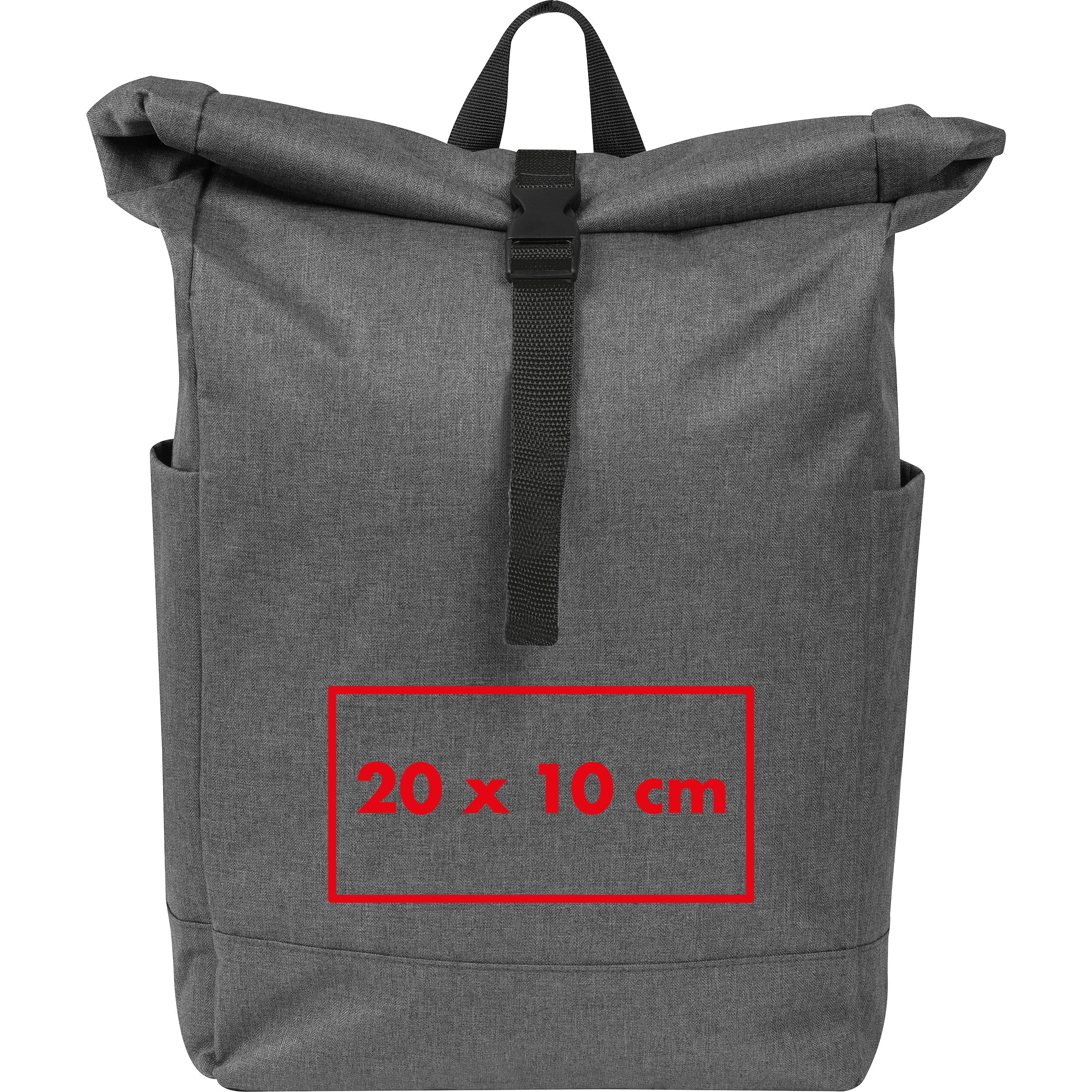 Rucksack mit farbigen Applikationen MAURICIO