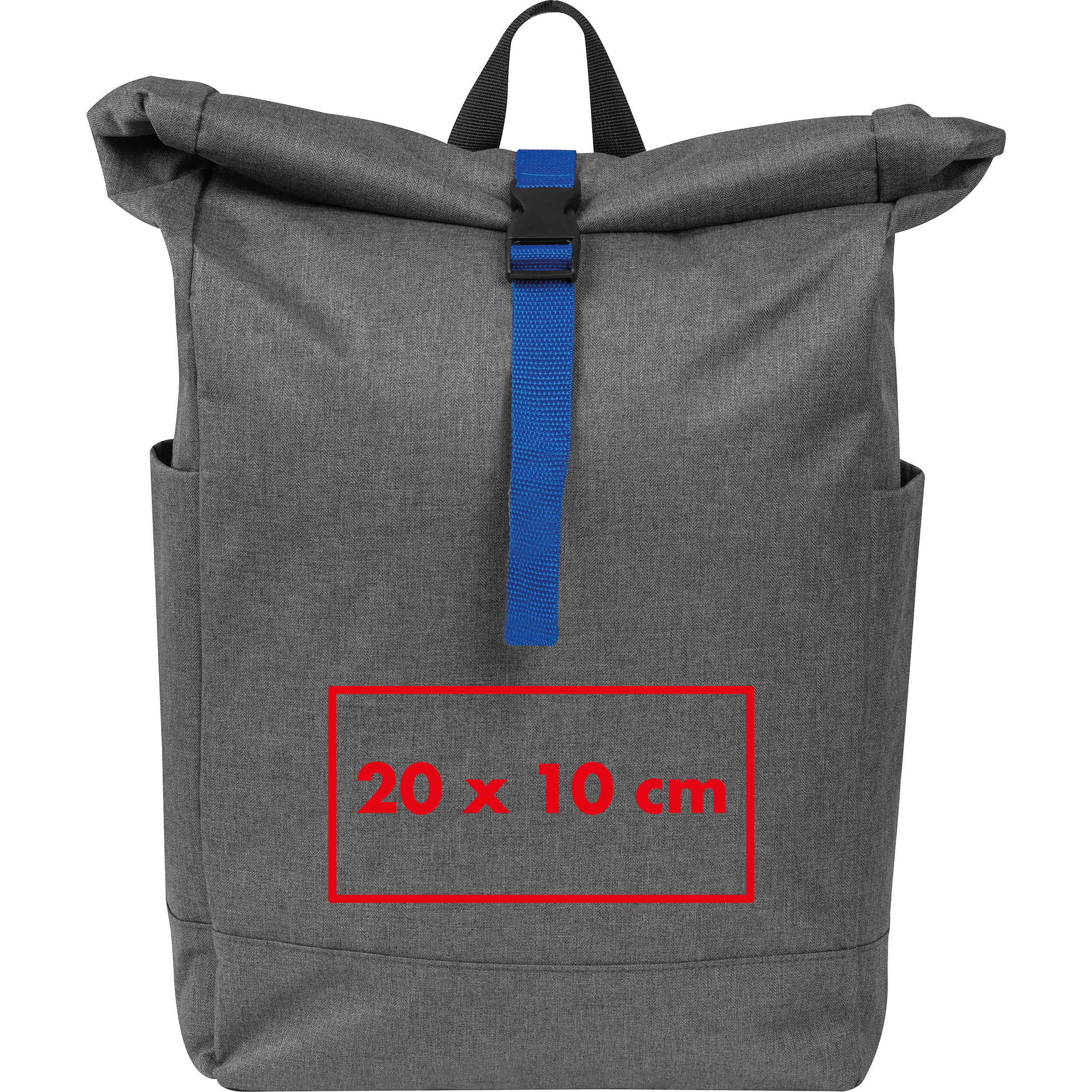 Rucksack mit farbigen Applikationen MAURICIO