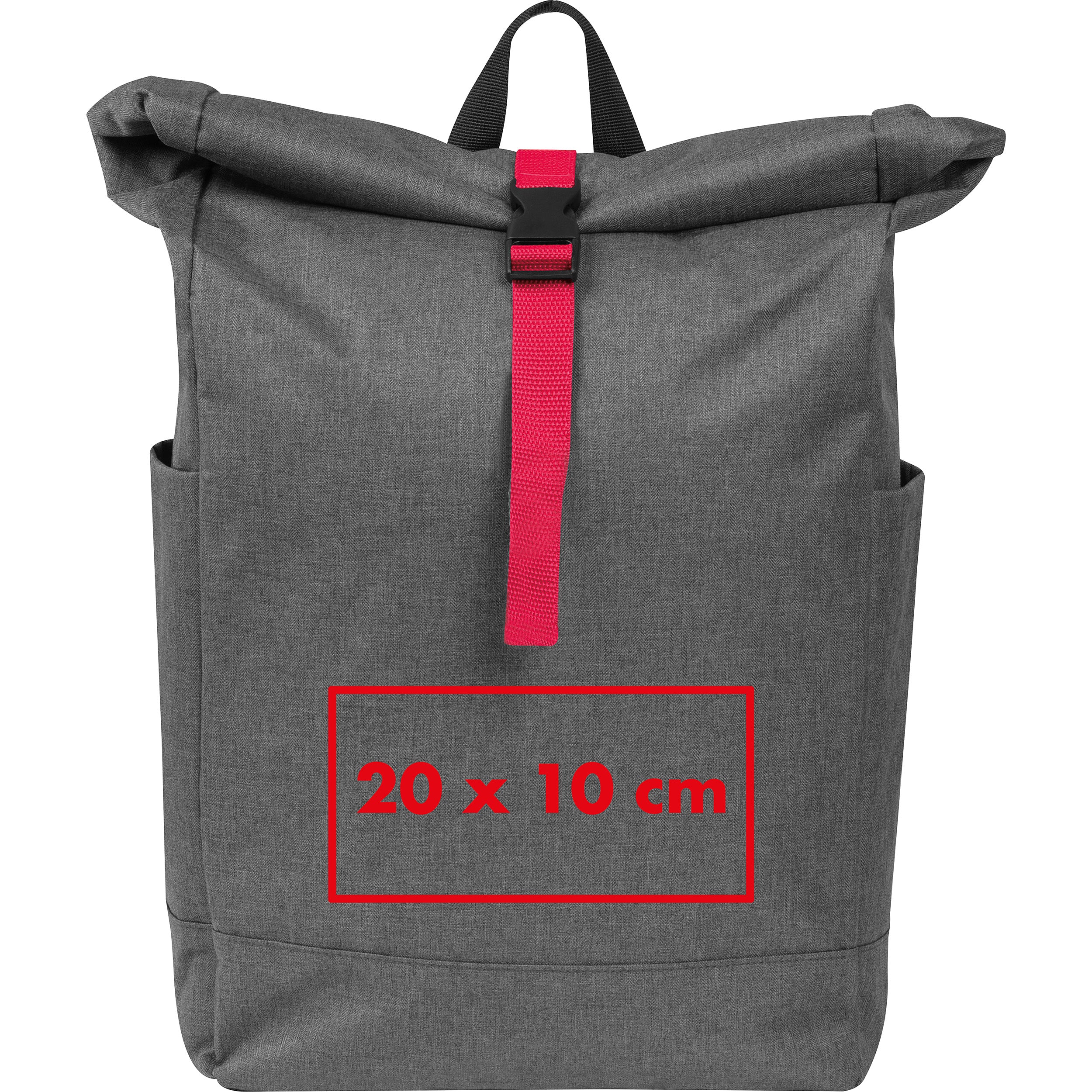 Rucksack mit farbigen Applikationen MAURICIO