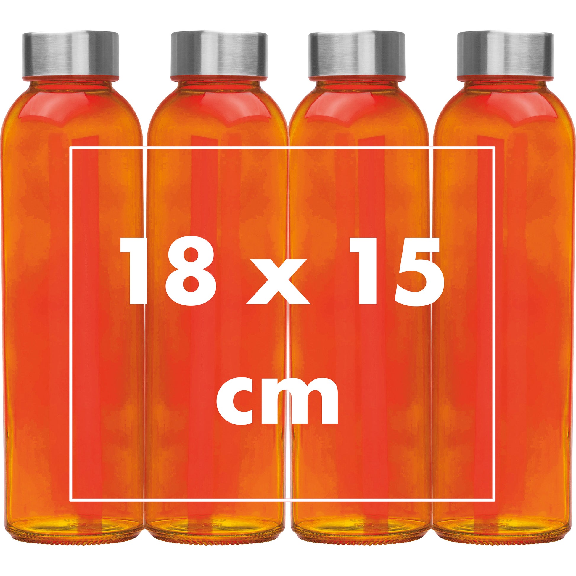 Trinkflasche aus Glas, 500 ml EUGEN