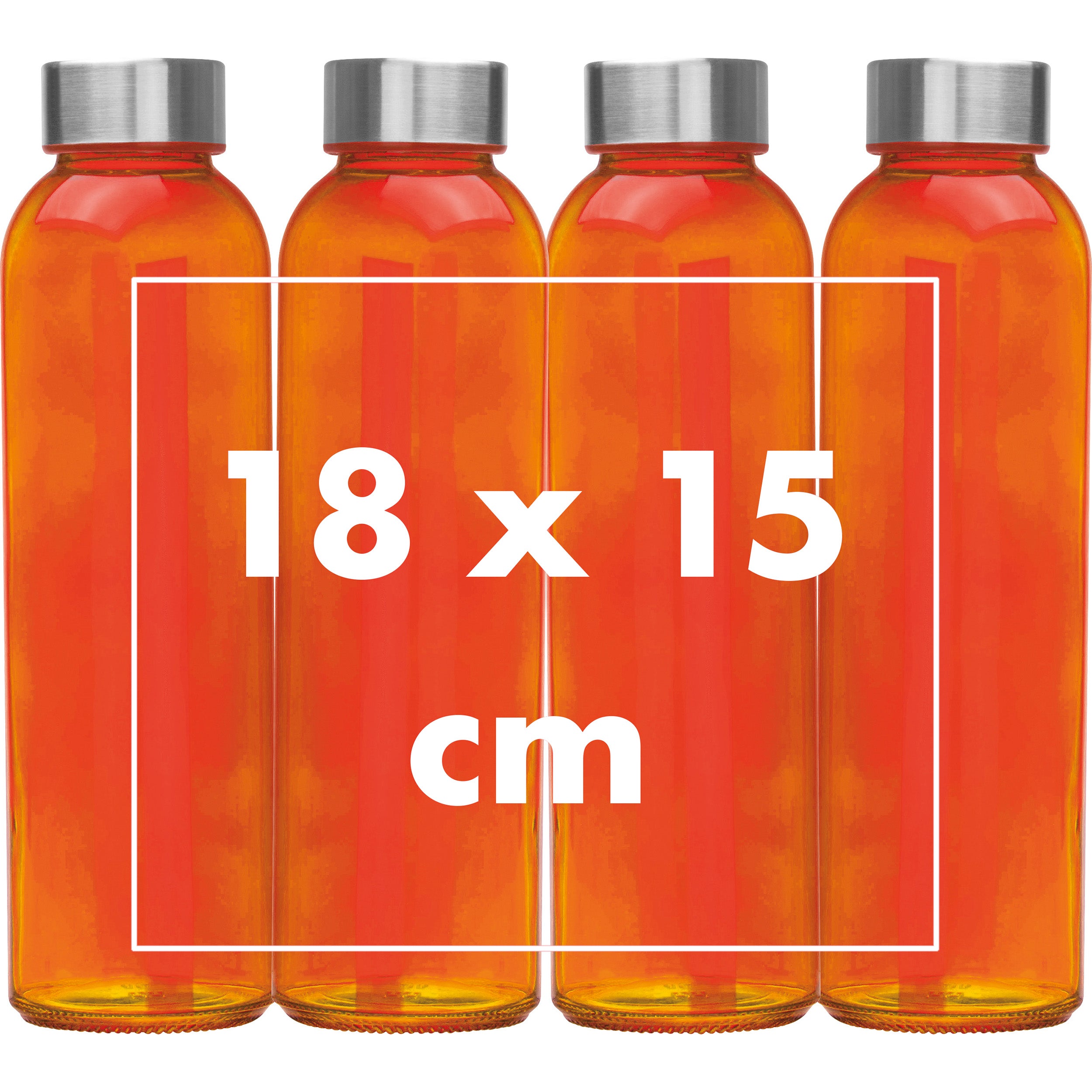 Trinkflasche aus Glas, 500 ml EUGEN