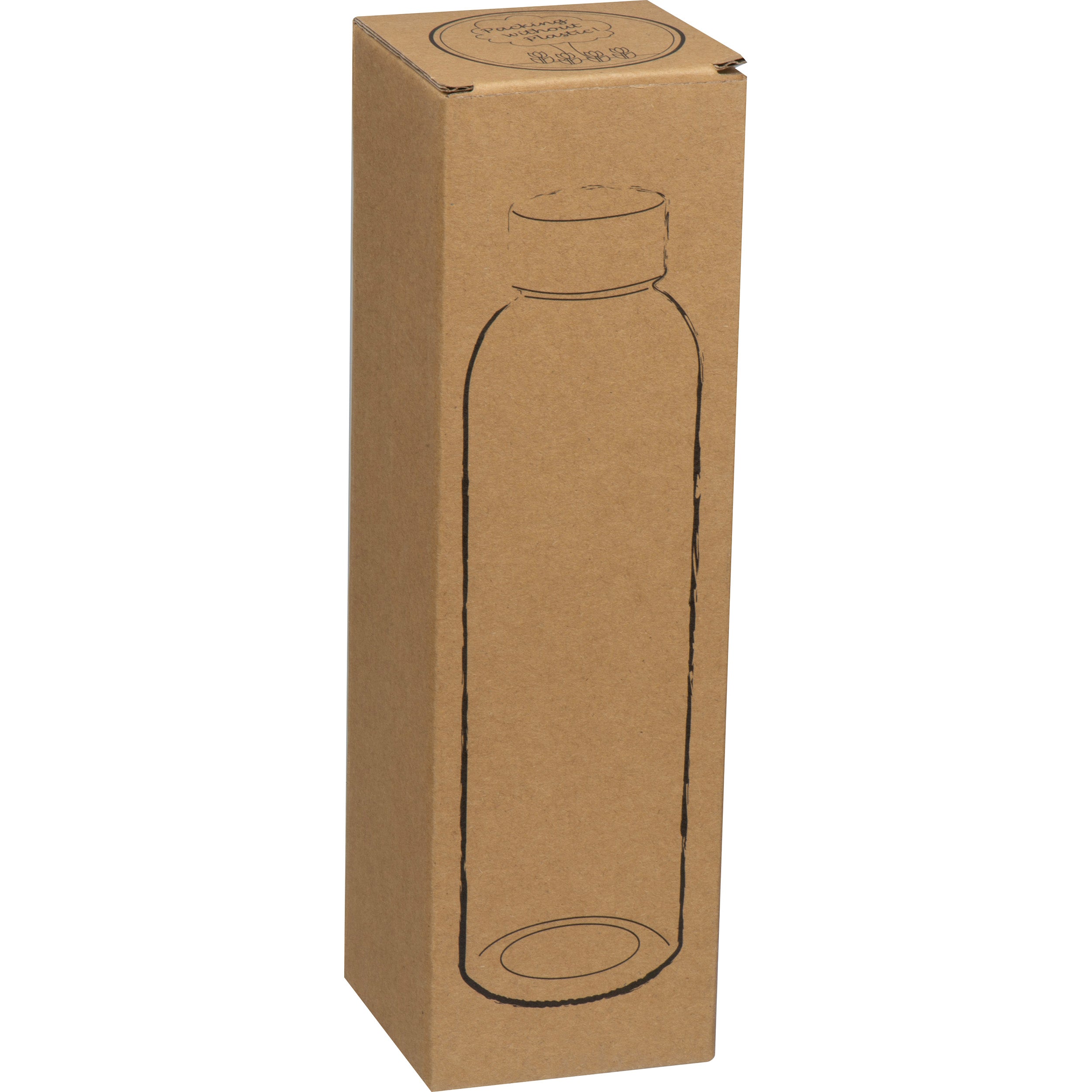 Trinkflasche aus Glas, 500 ml EUGEN