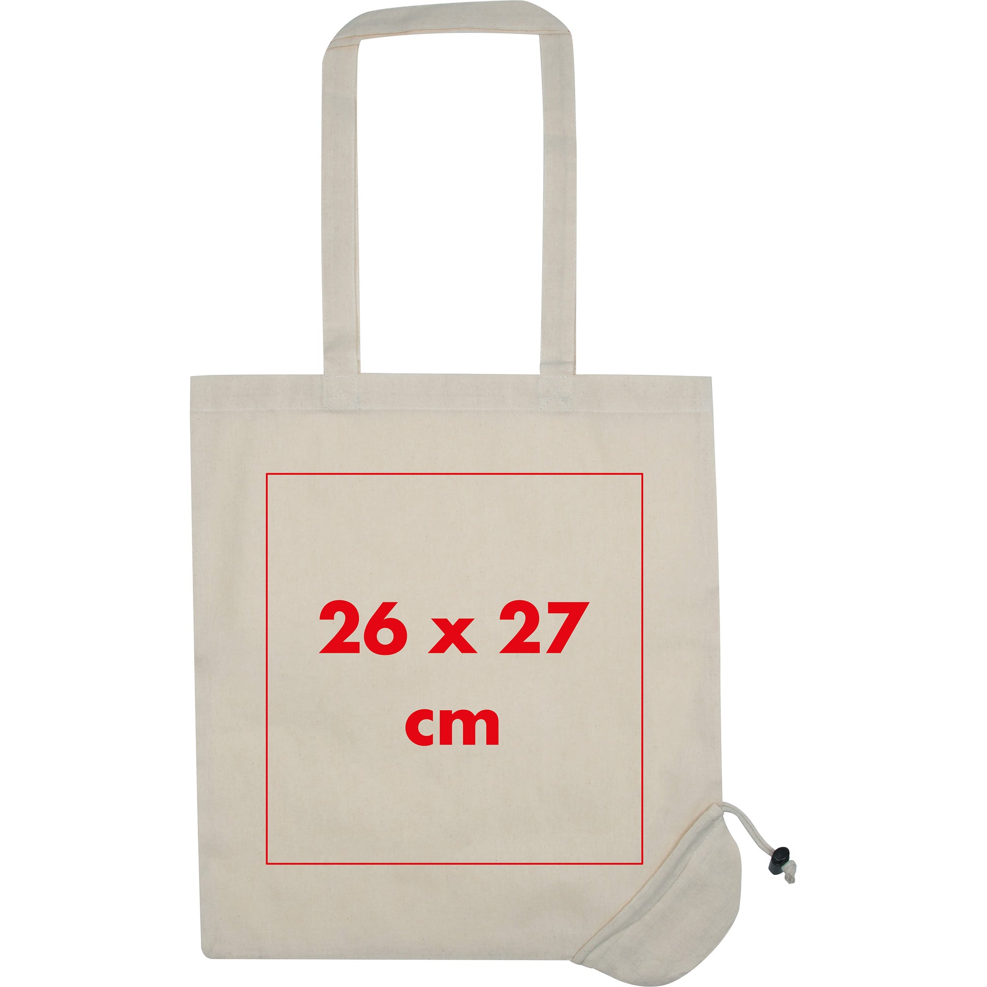 Baumwolltasche zum Zusammenfalten ANNABELLA