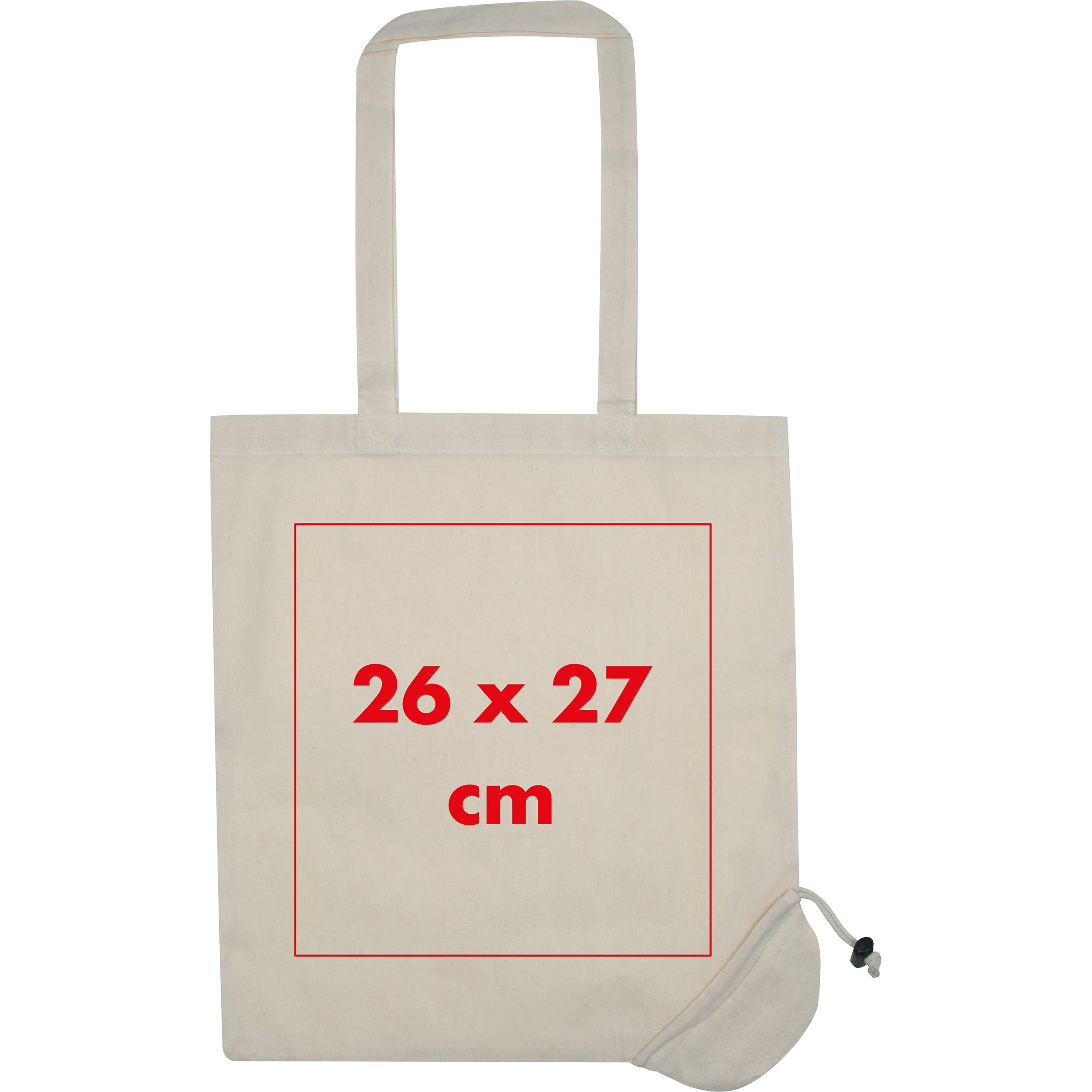 Baumwolltasche zum Zusammenfalten ANNABELLA
