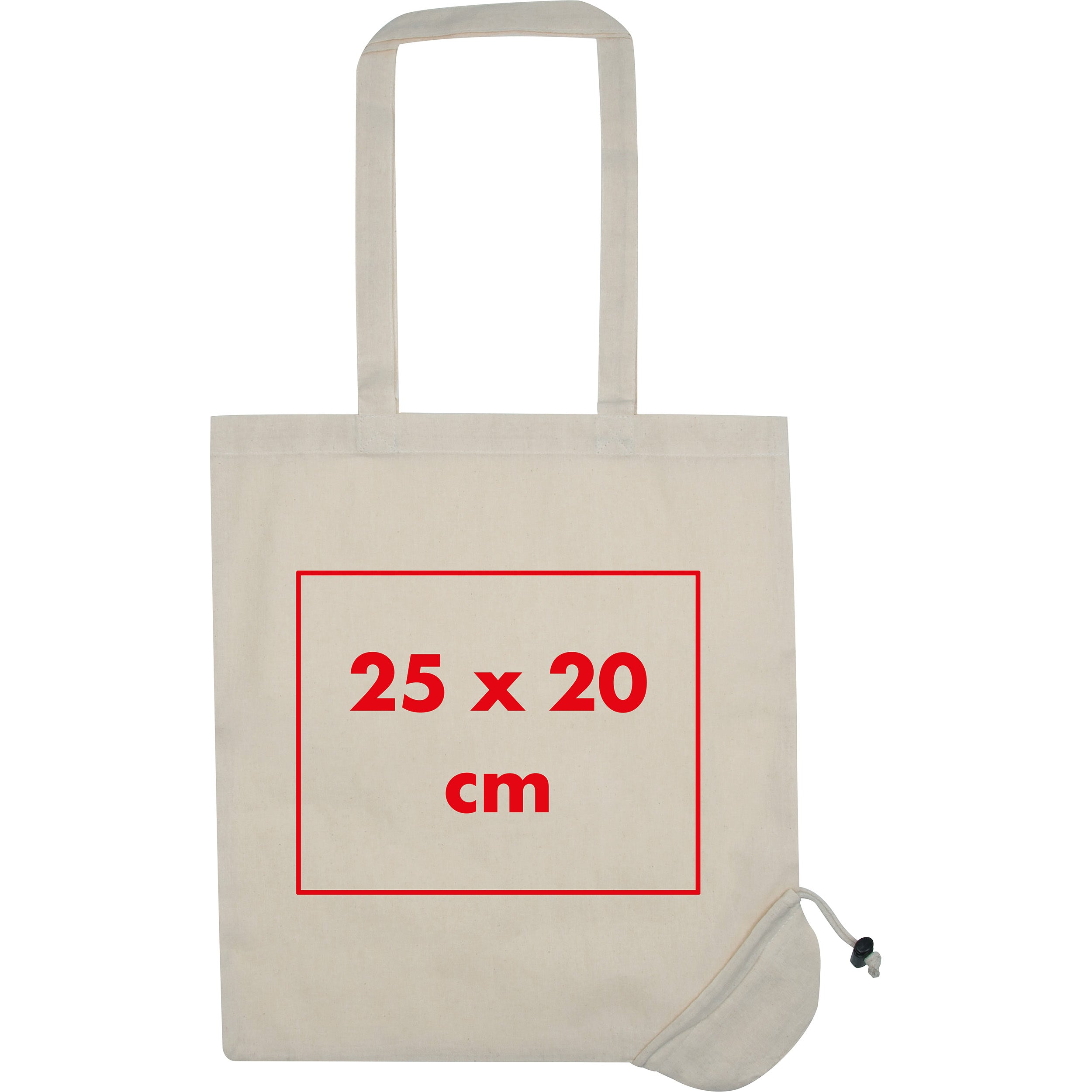 Baumwolltasche zum Zusammenfalten ANNABELLA