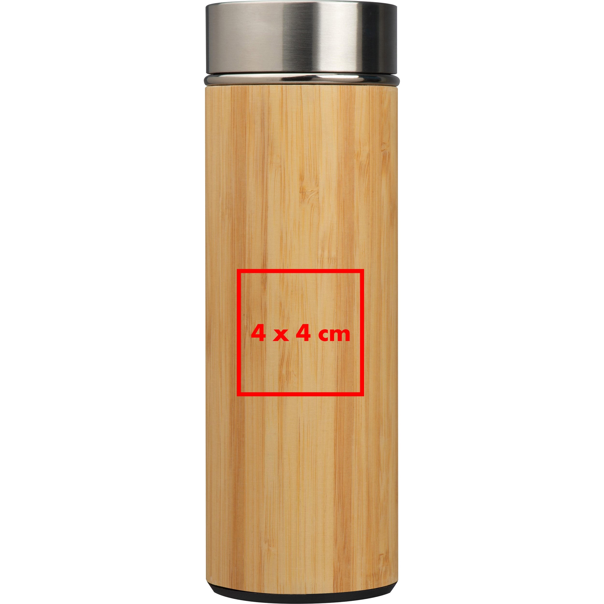 Vakuum Edelstahtrinkflasche mit Teesieb RAMON