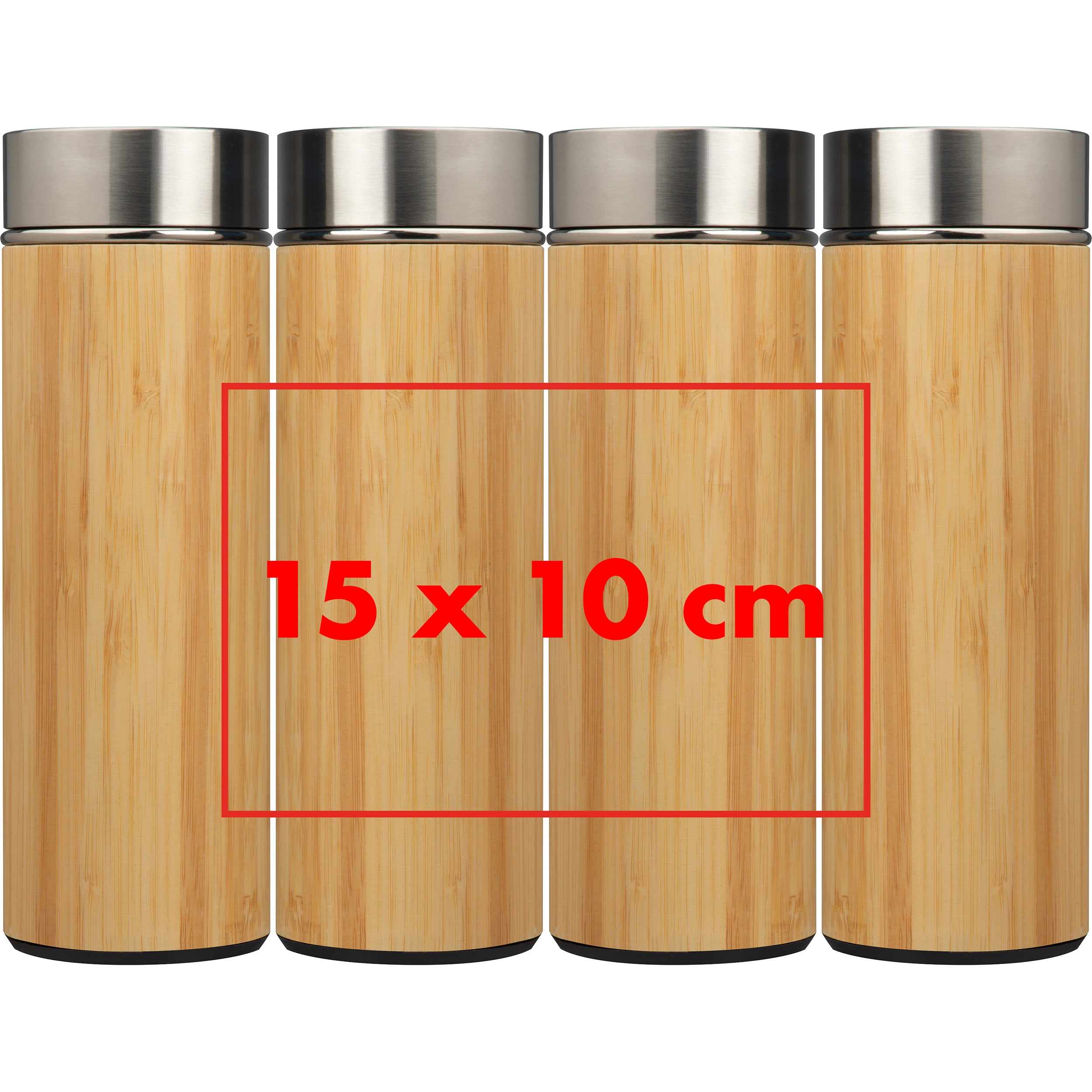 Vakuum Edelstahtrinkflasche mit Teesieb RAMON