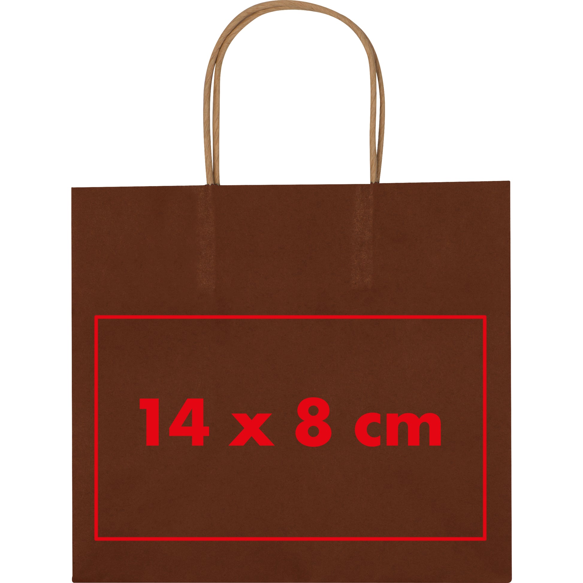 Recycelte Papiertasche klein HILARY