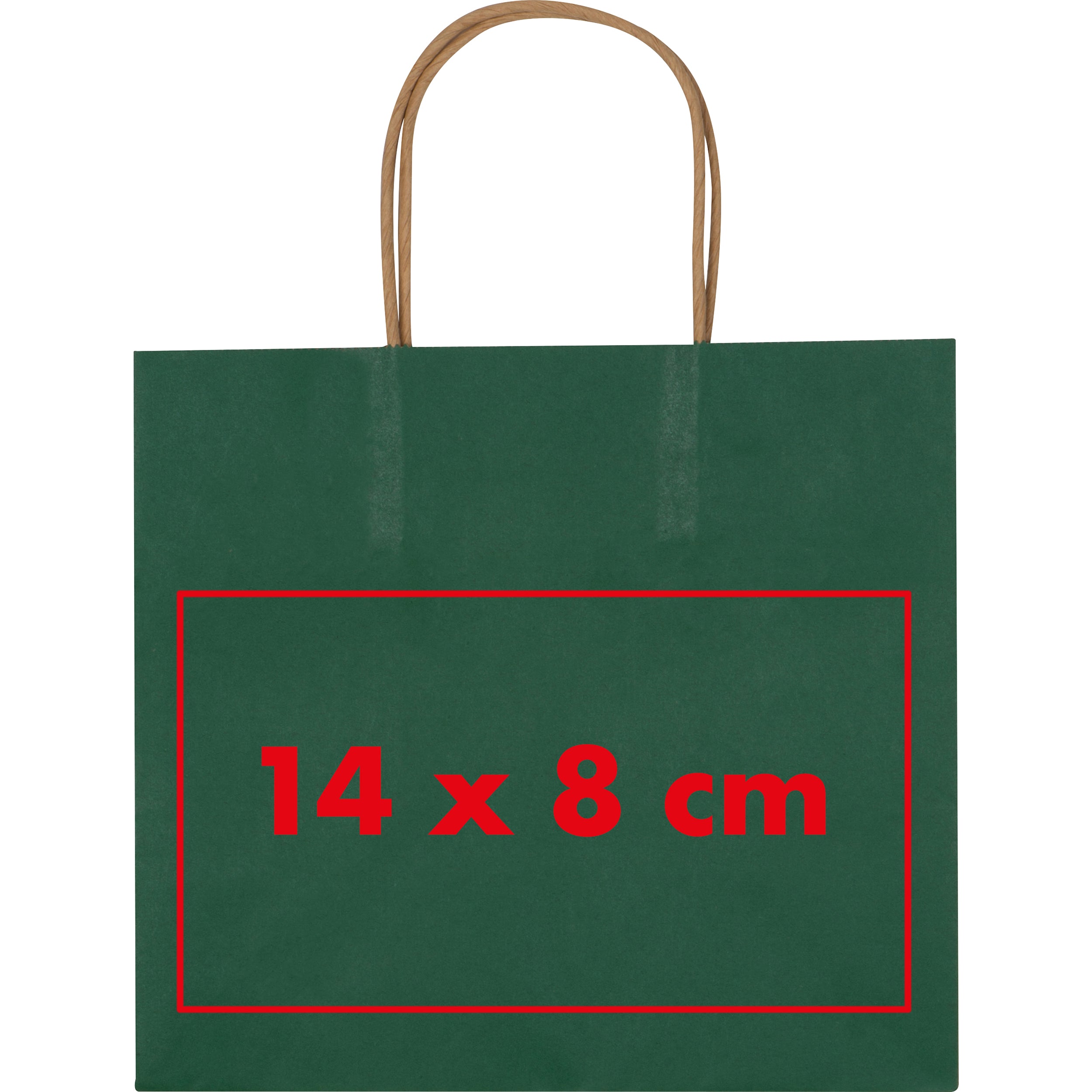 Recycelte Papiertasche klein HILARY