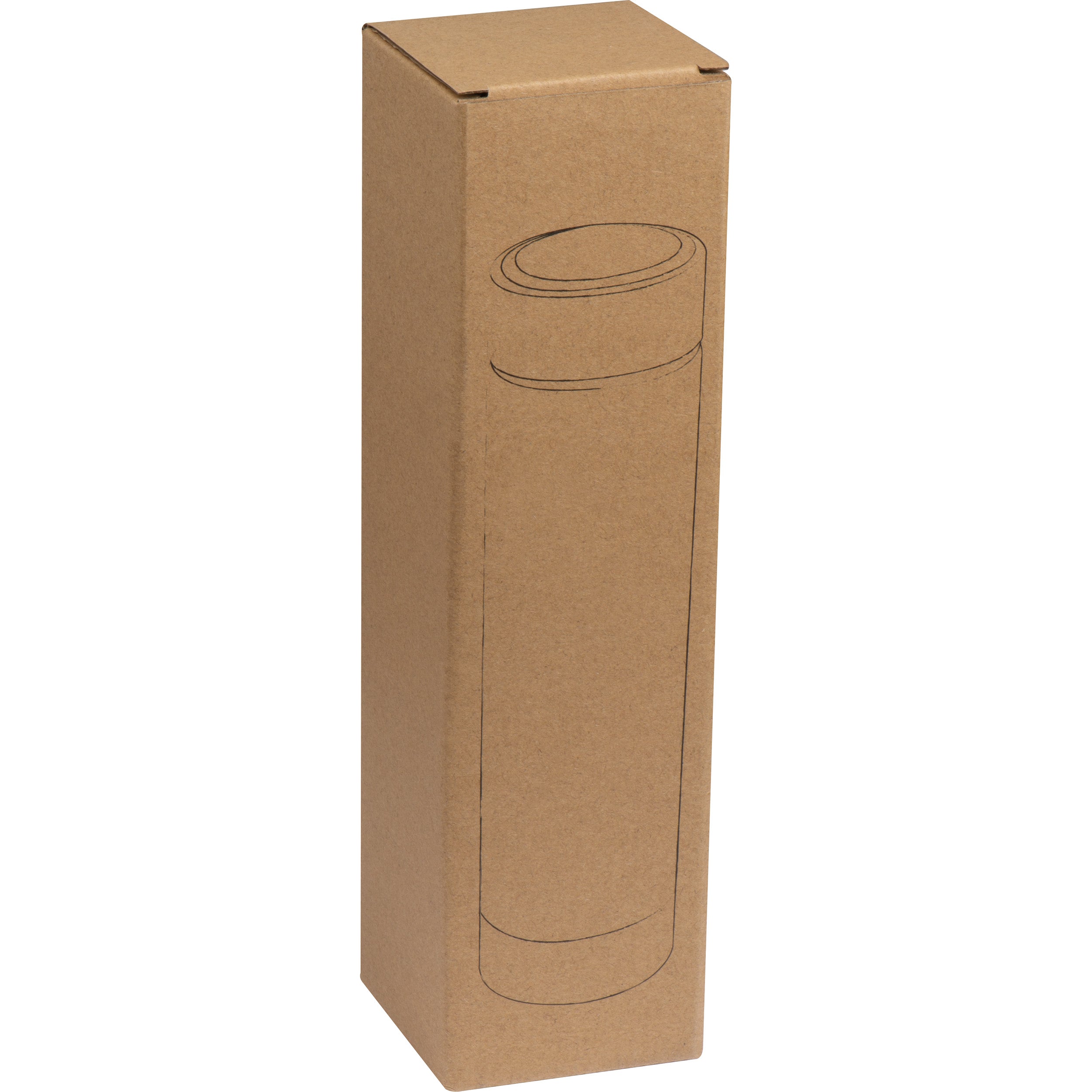 Vakuum Edelstahlflasche mit Teesieb, 450 ml GREGORIO