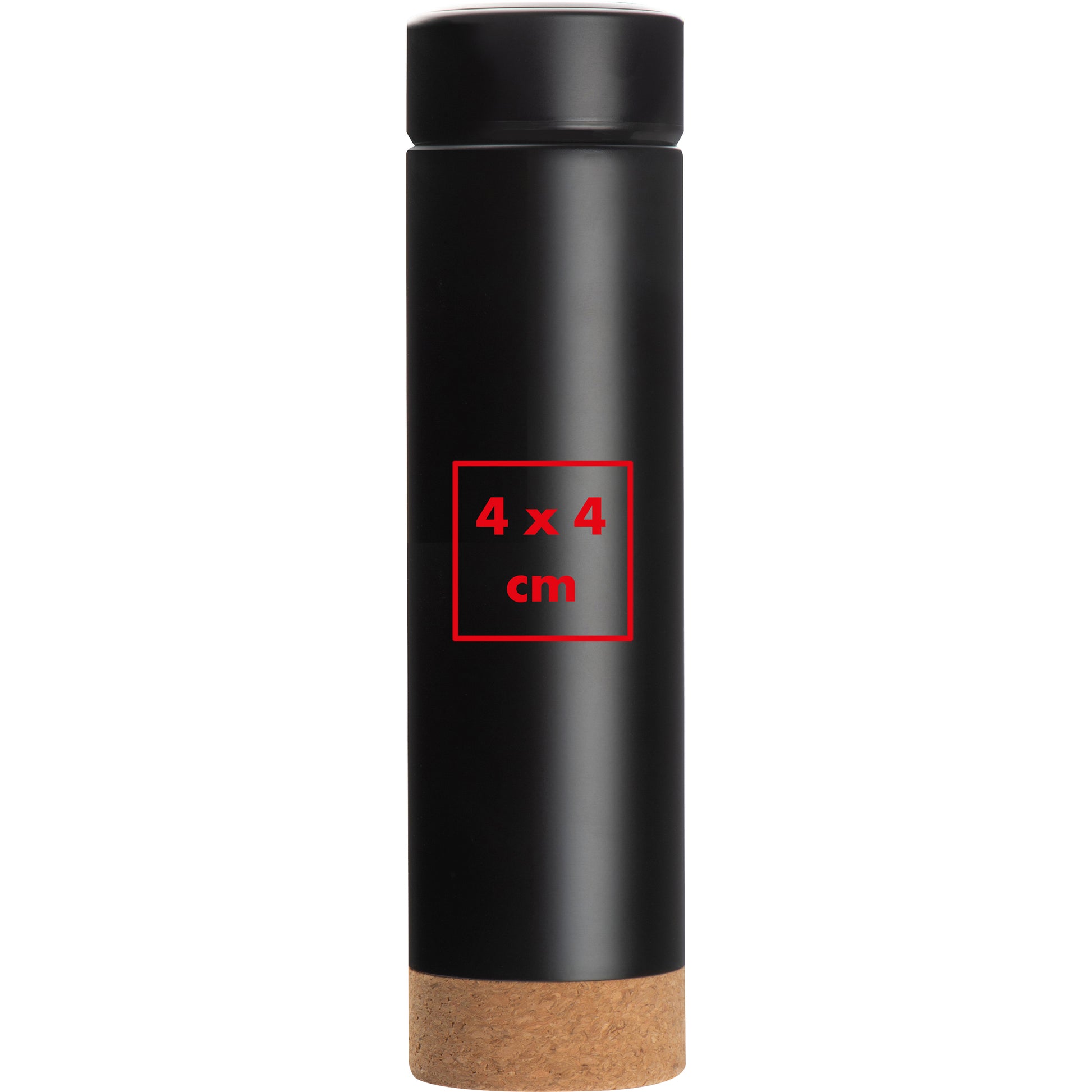 Vakuum Edelstahlflasche mit Teesieb, 450 ml GREGORIO