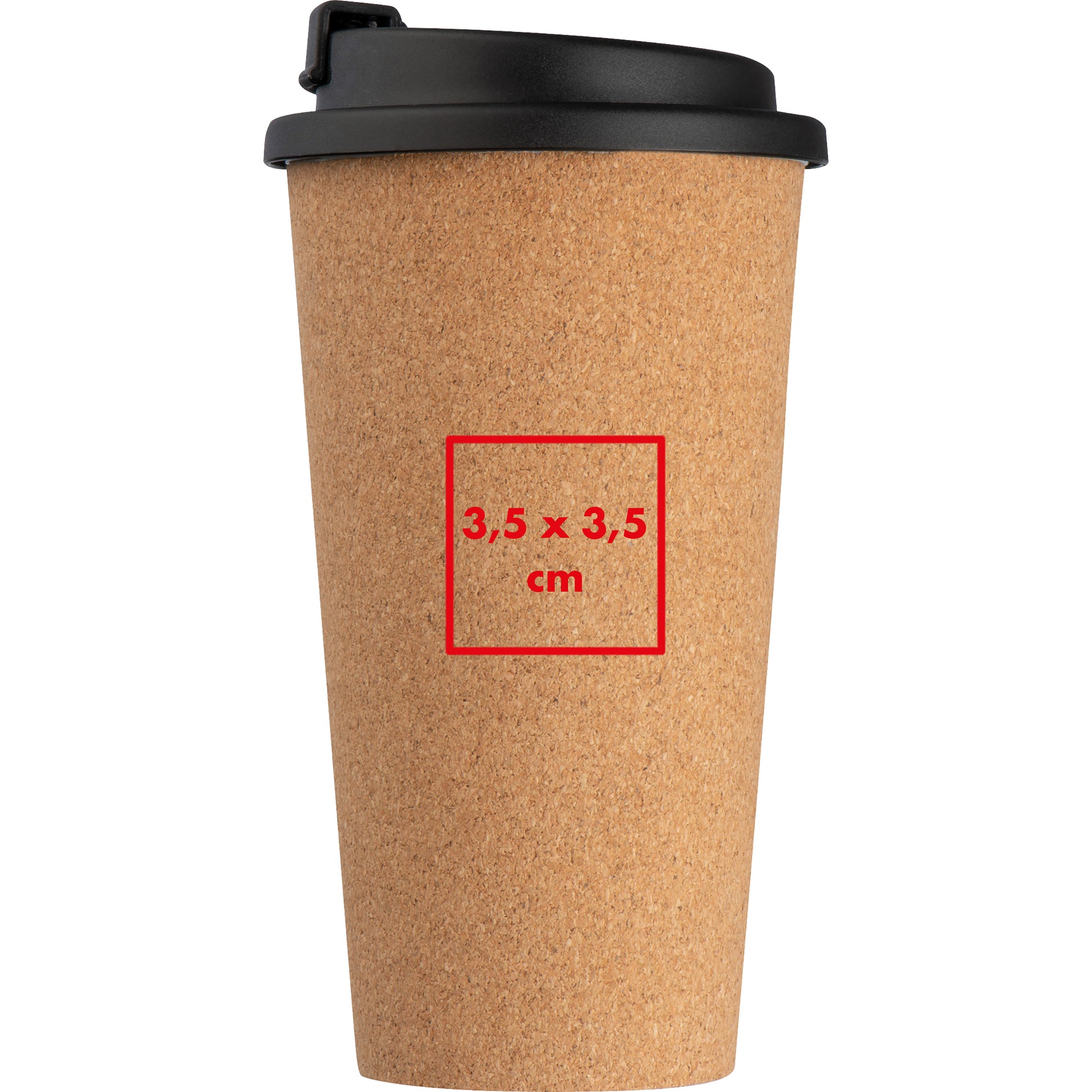 Trinkbecher mit Korkoberfläche, 400 ml JEREMY