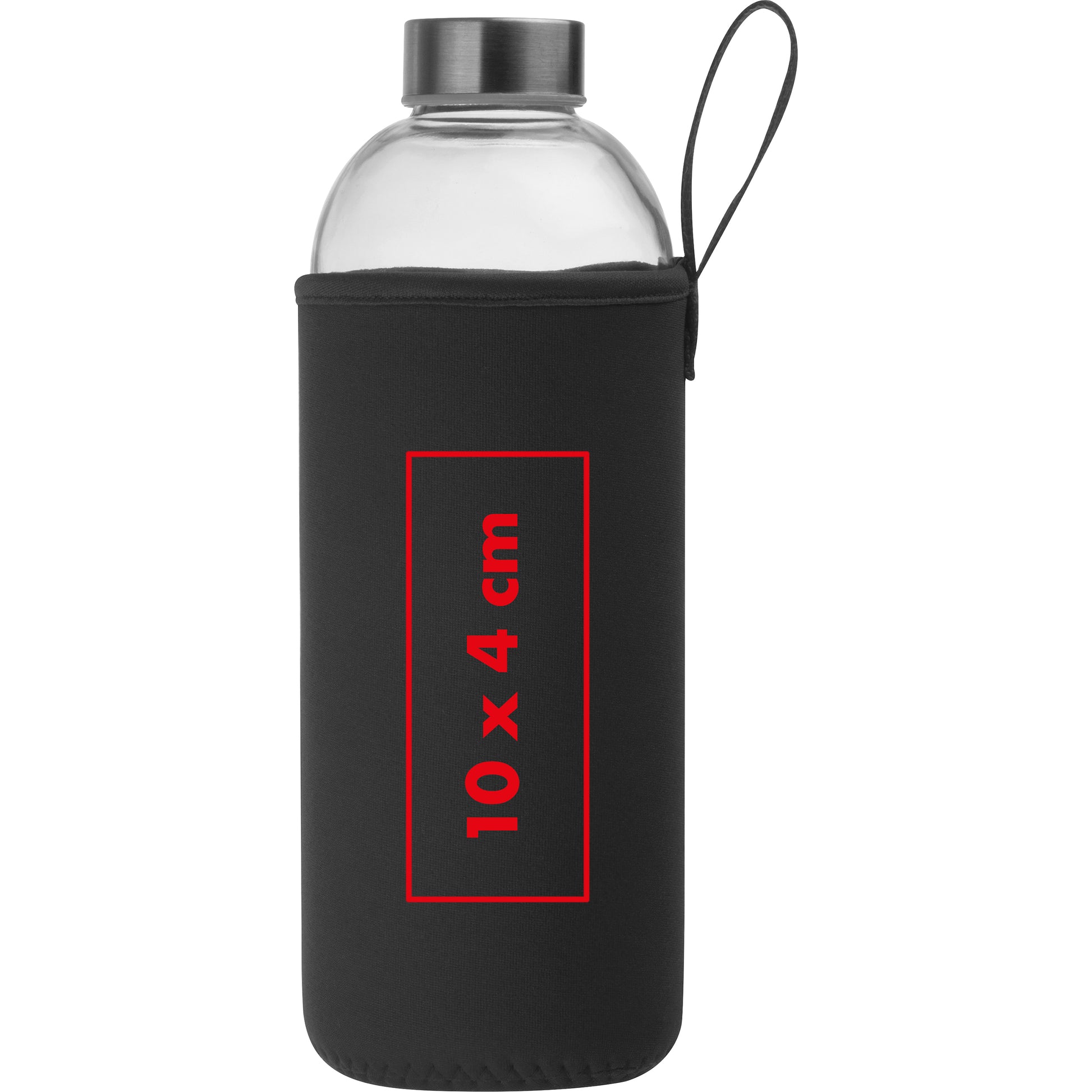 Trinkflasche aus Glas mit Neoprenüberzug, 1.000 ml JESSICA