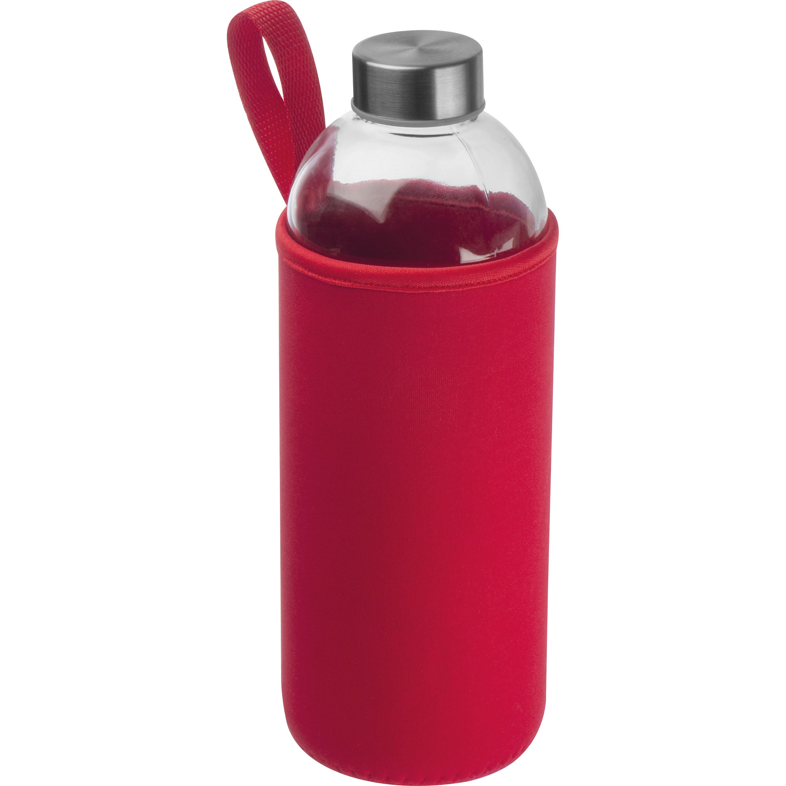 Trinkflasche aus Glas mit Neoprenüberzug, 1.000 ml JESSICA