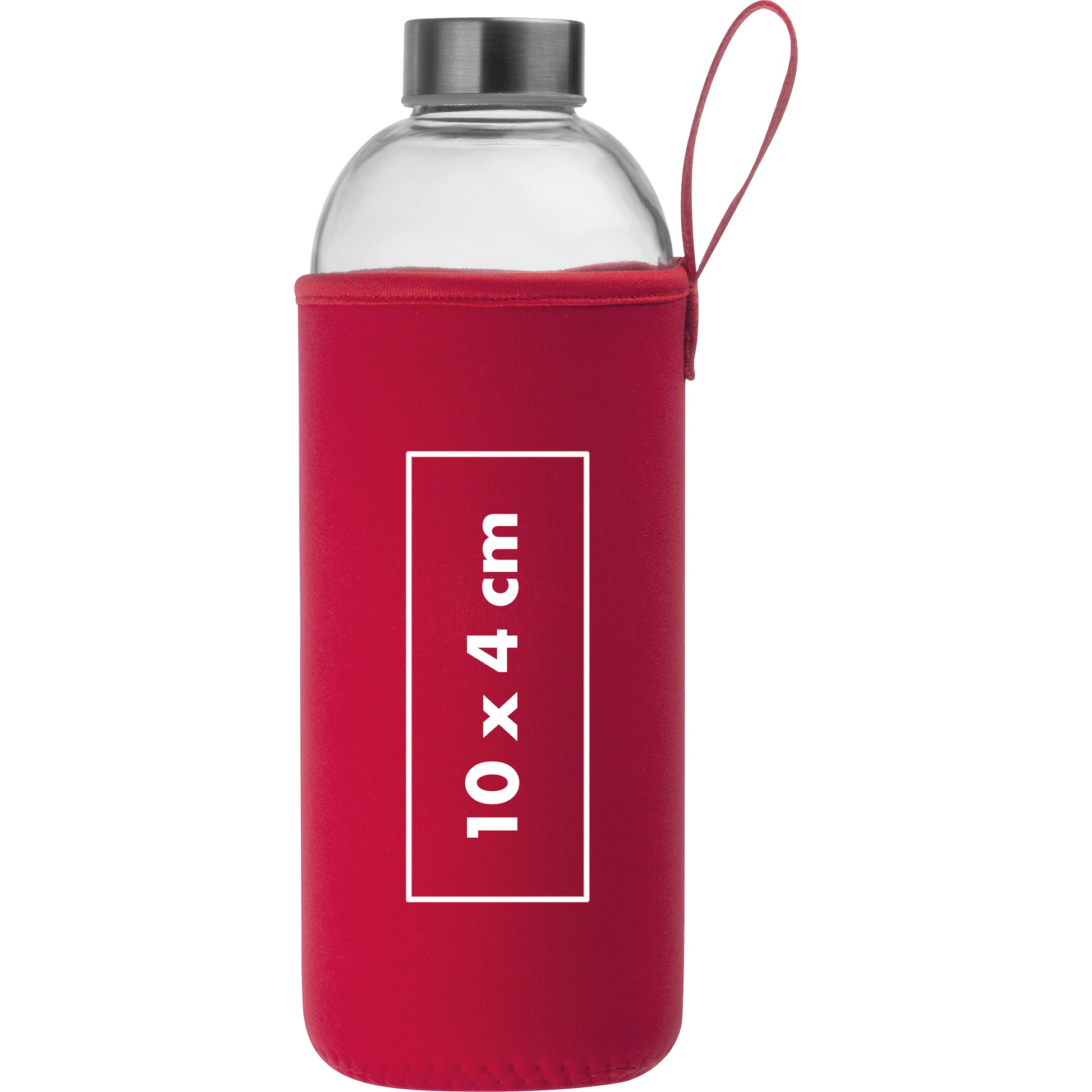 Trinkflasche aus Glas mit Neoprenüberzug, 1.000 ml JESSICA