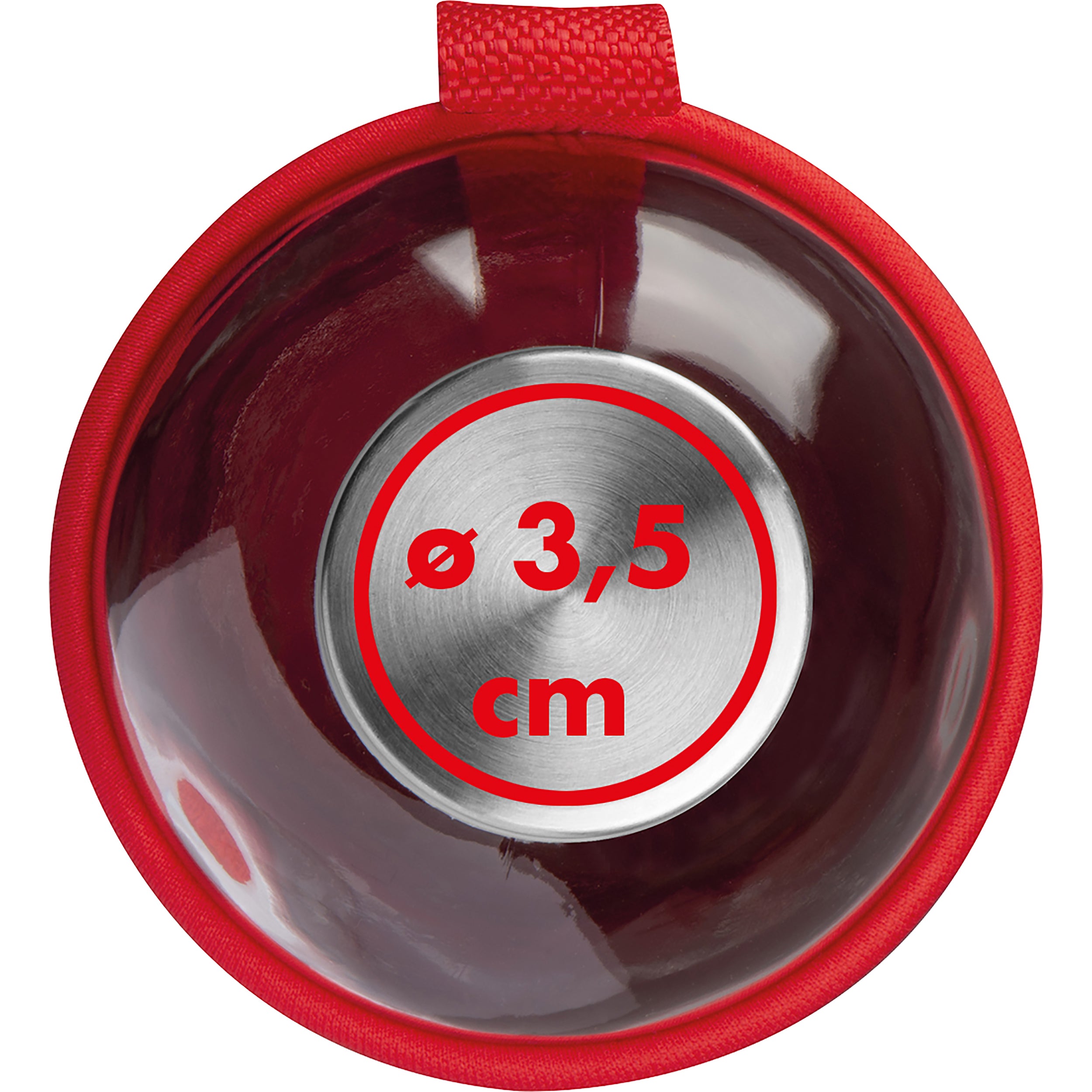 Trinkflasche aus Glas mit Neoprenüberzug, 1.000 ml JESSICA