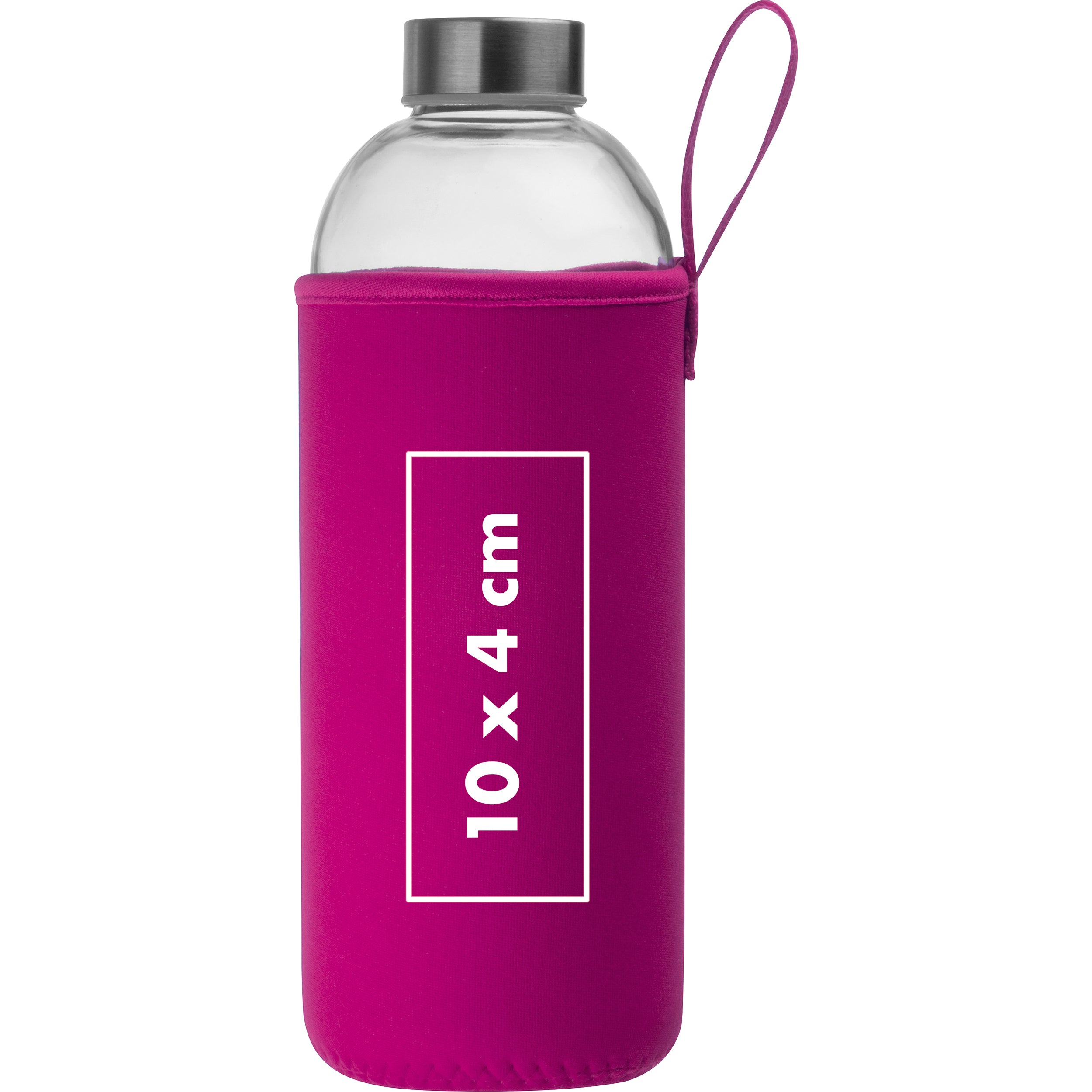 Trinkflasche aus Glas mit Neoprenüberzug, 1.000 ml JESSICA