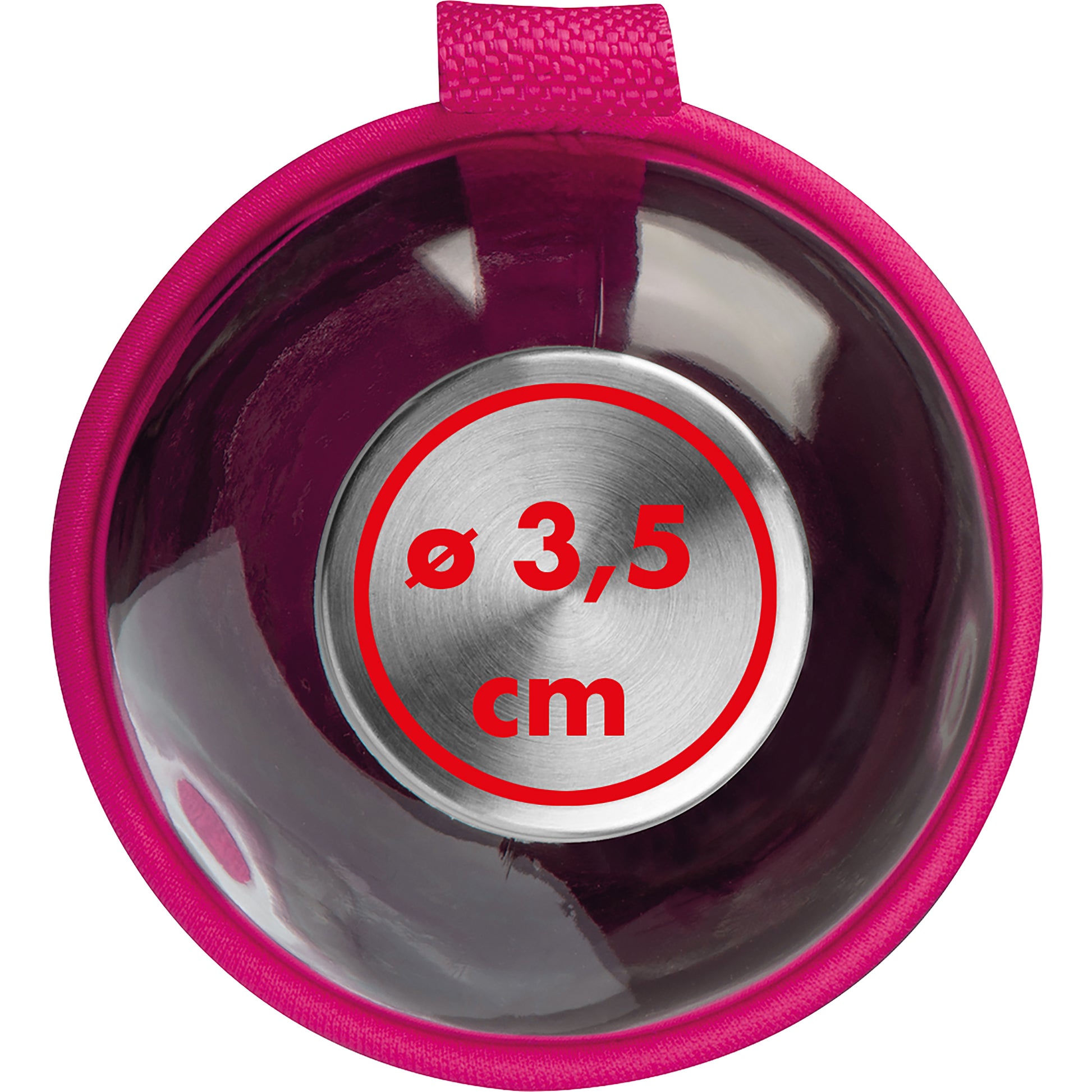 Trinkflasche aus Glas mit Neoprenüberzug, 1.000 ml JESSICA
