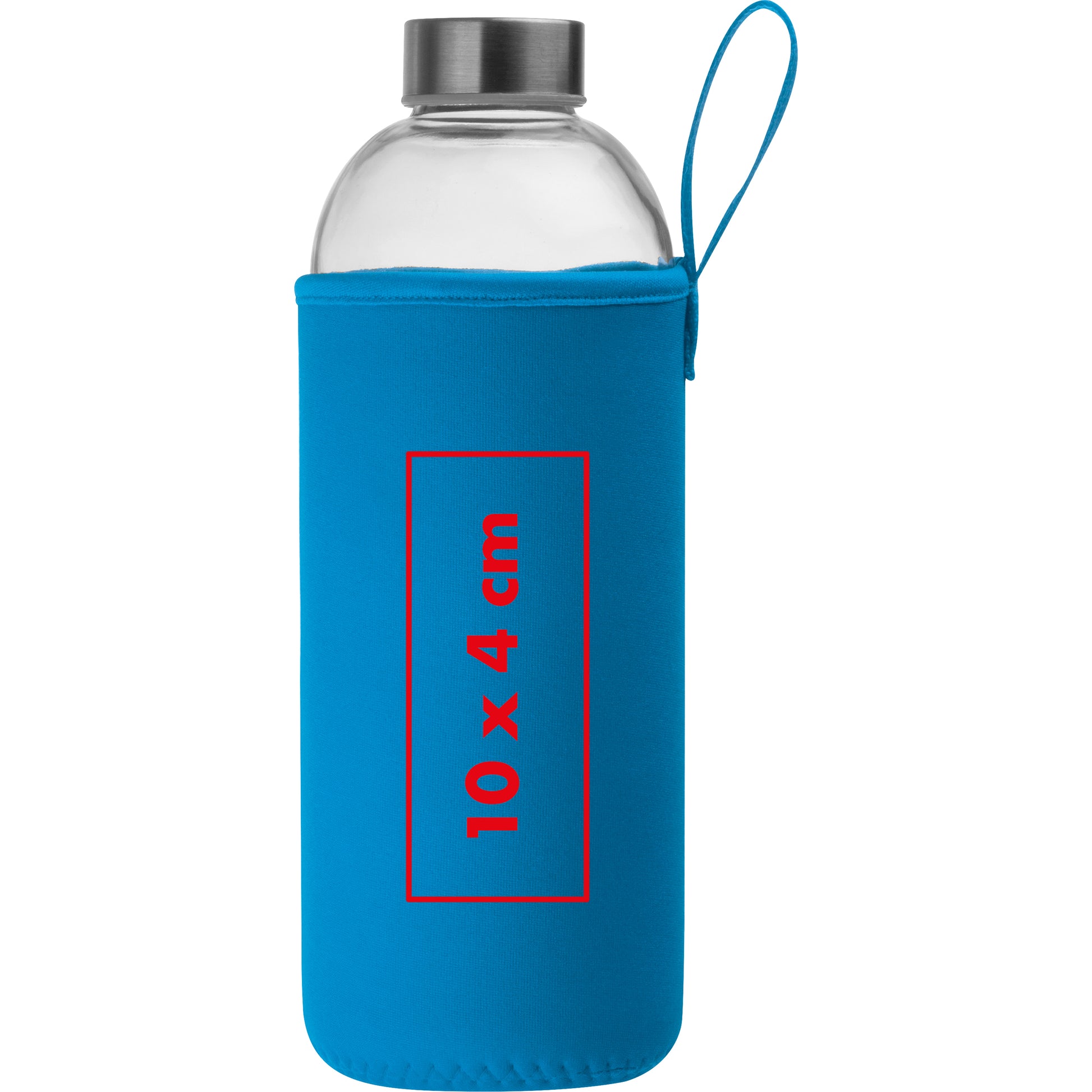 Trinkflasche aus Glas mit Neoprenüberzug, 1.000 ml JESSICA