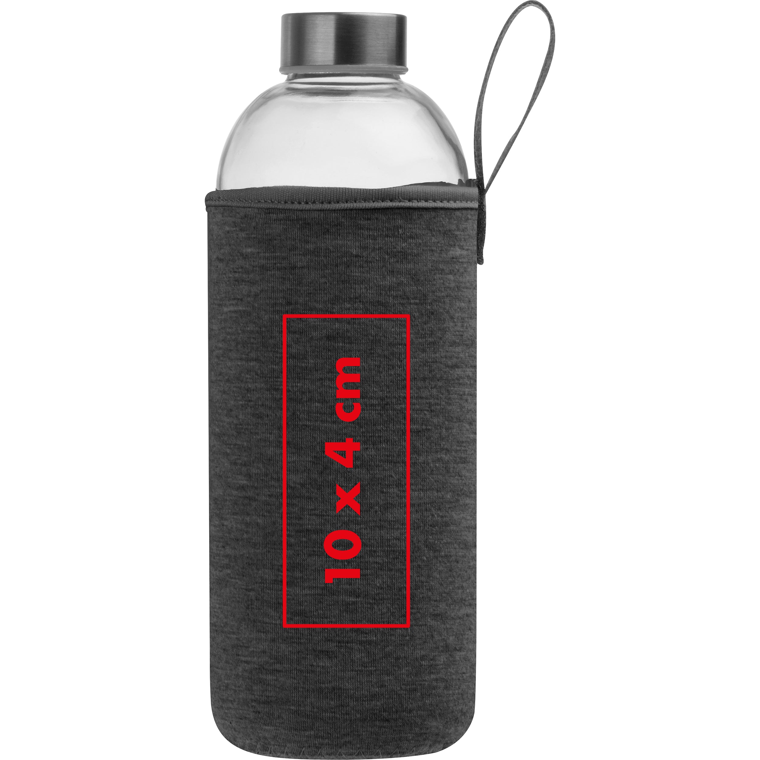 Trinkflasche aus Glas mit Neoprenüberzug, 1.000 ml JESSICA