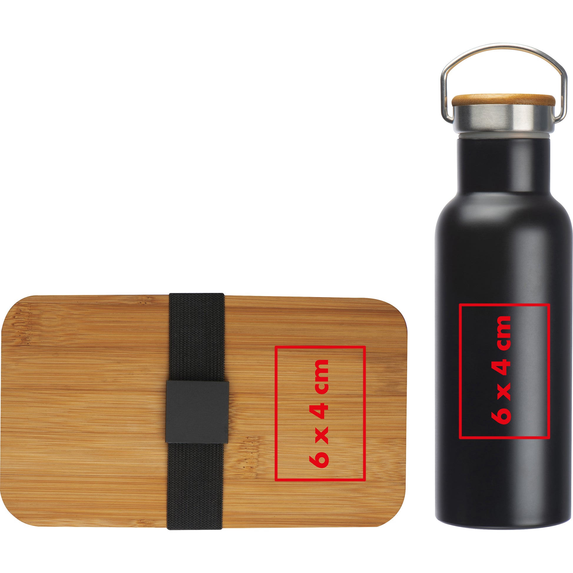 Set aus Lunchbox und Trinkflasche STEPHAN