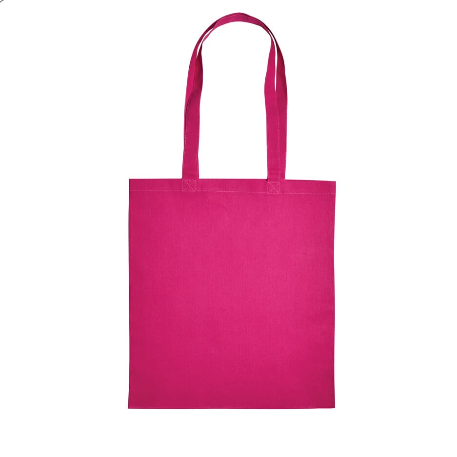 Baumwolltasche mit langen Henkeln, 140 g/m²
