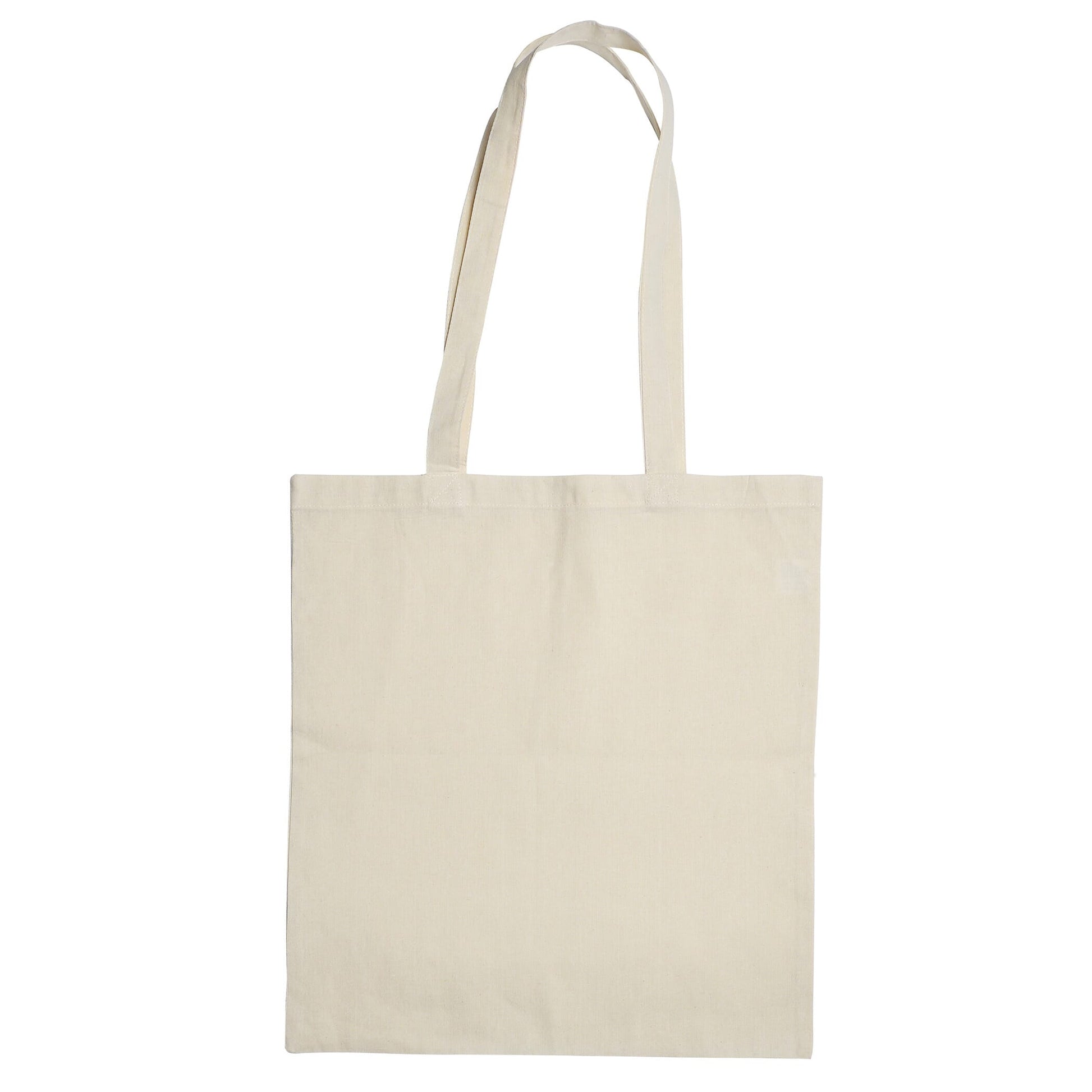 Baumwolltasche mit langen Henkeln, 140 g/m²